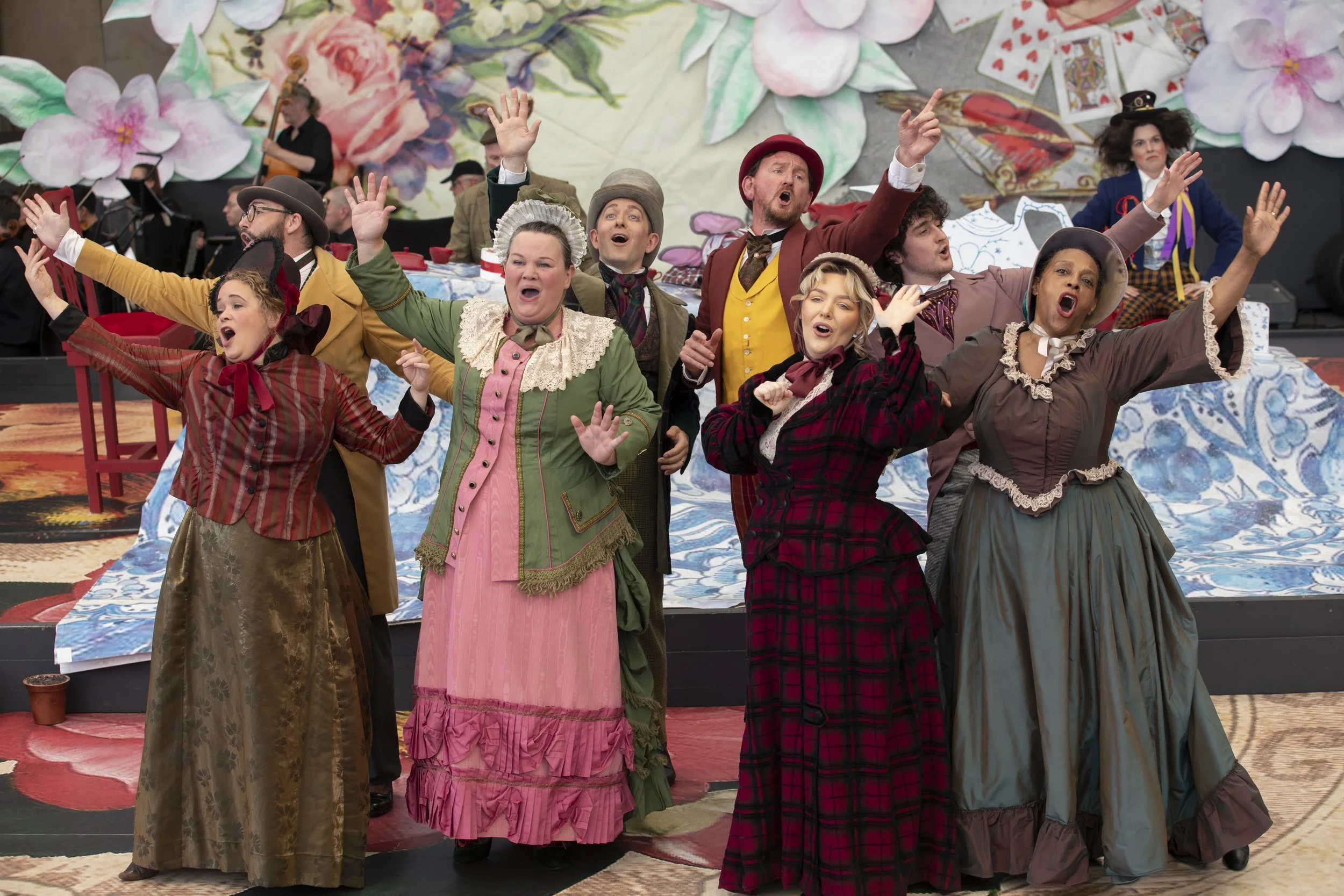 Victorian, Alices Adventures in Wonderland, Opera Holland Park, 2026. Ali Wright