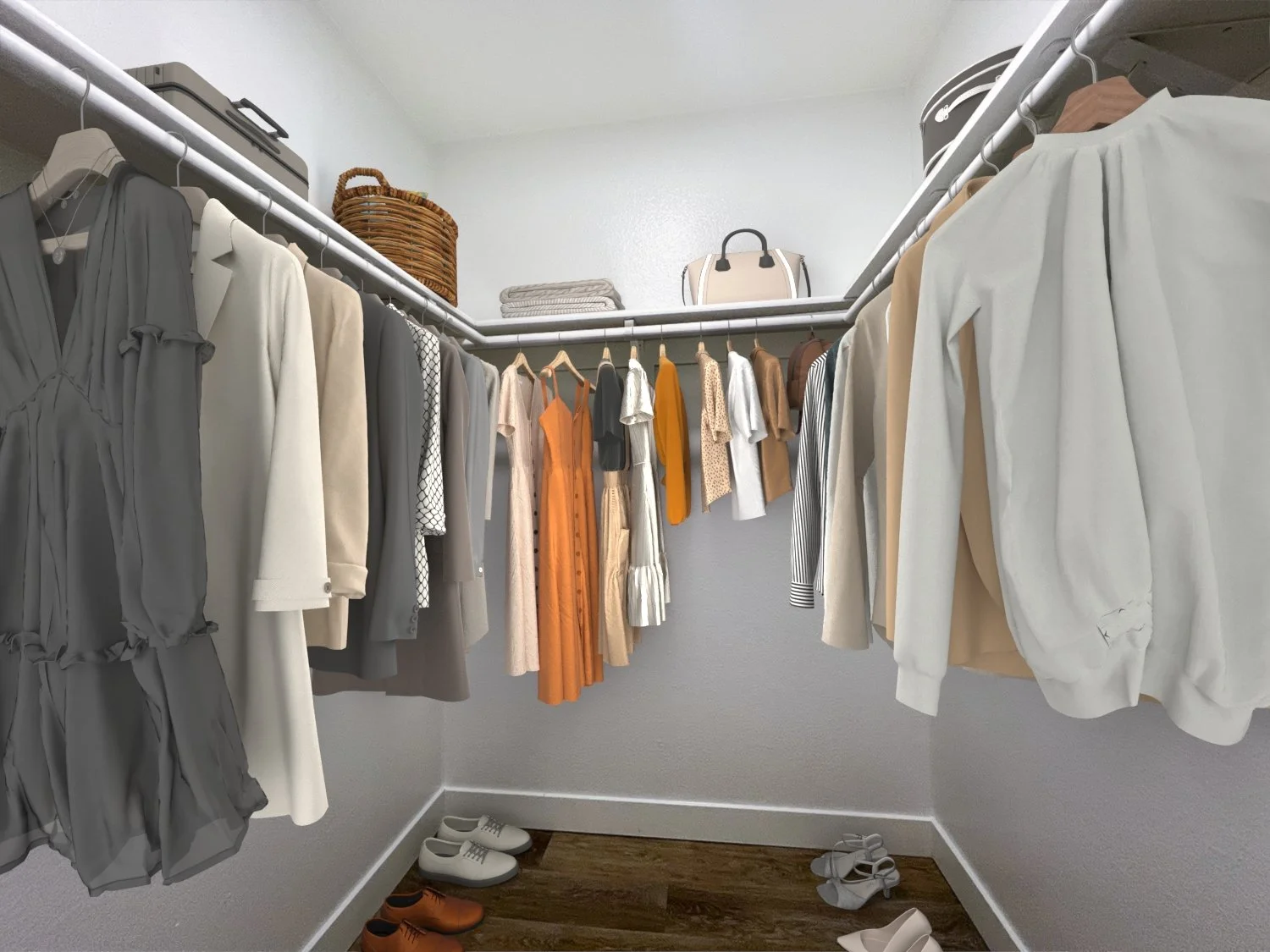 Palm Village Primary Bedroom Oversized Closet