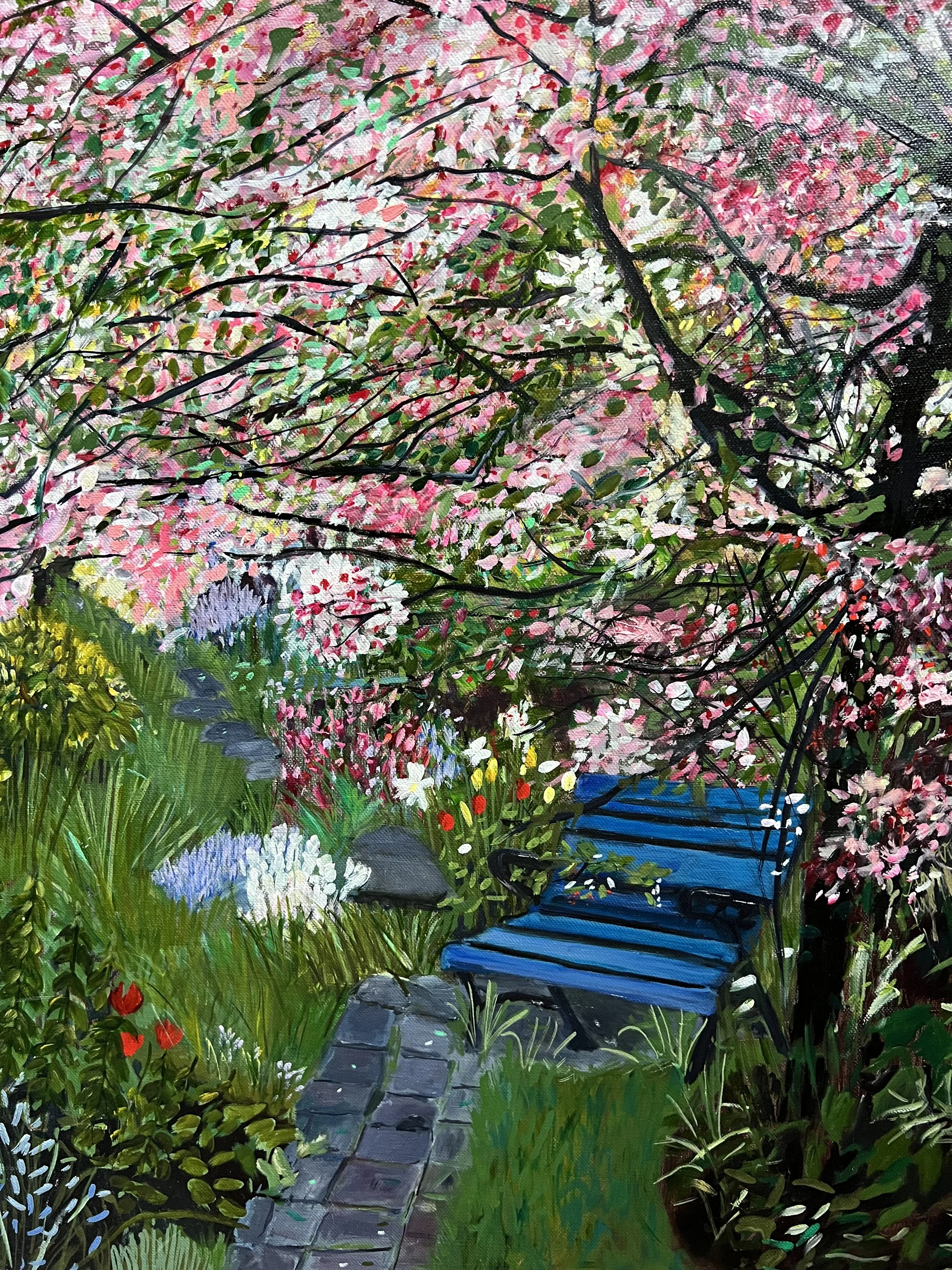 Summer in the Garden | Oil [24x24]