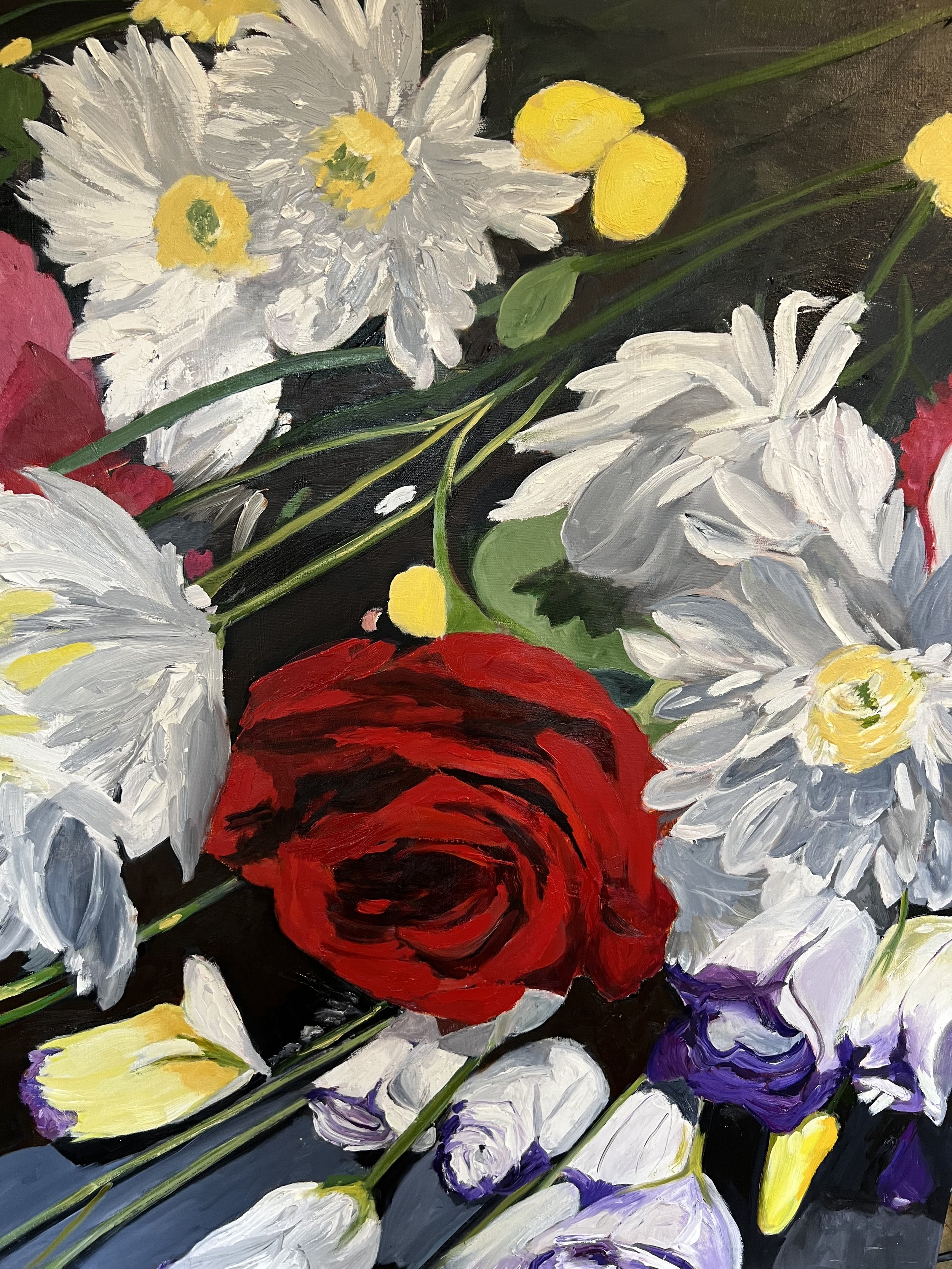 Cut Flowers | Oil [30x40]