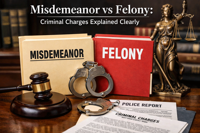 Misdemeanor vs Felony in NJ: Criminal Charges Explained Clearly