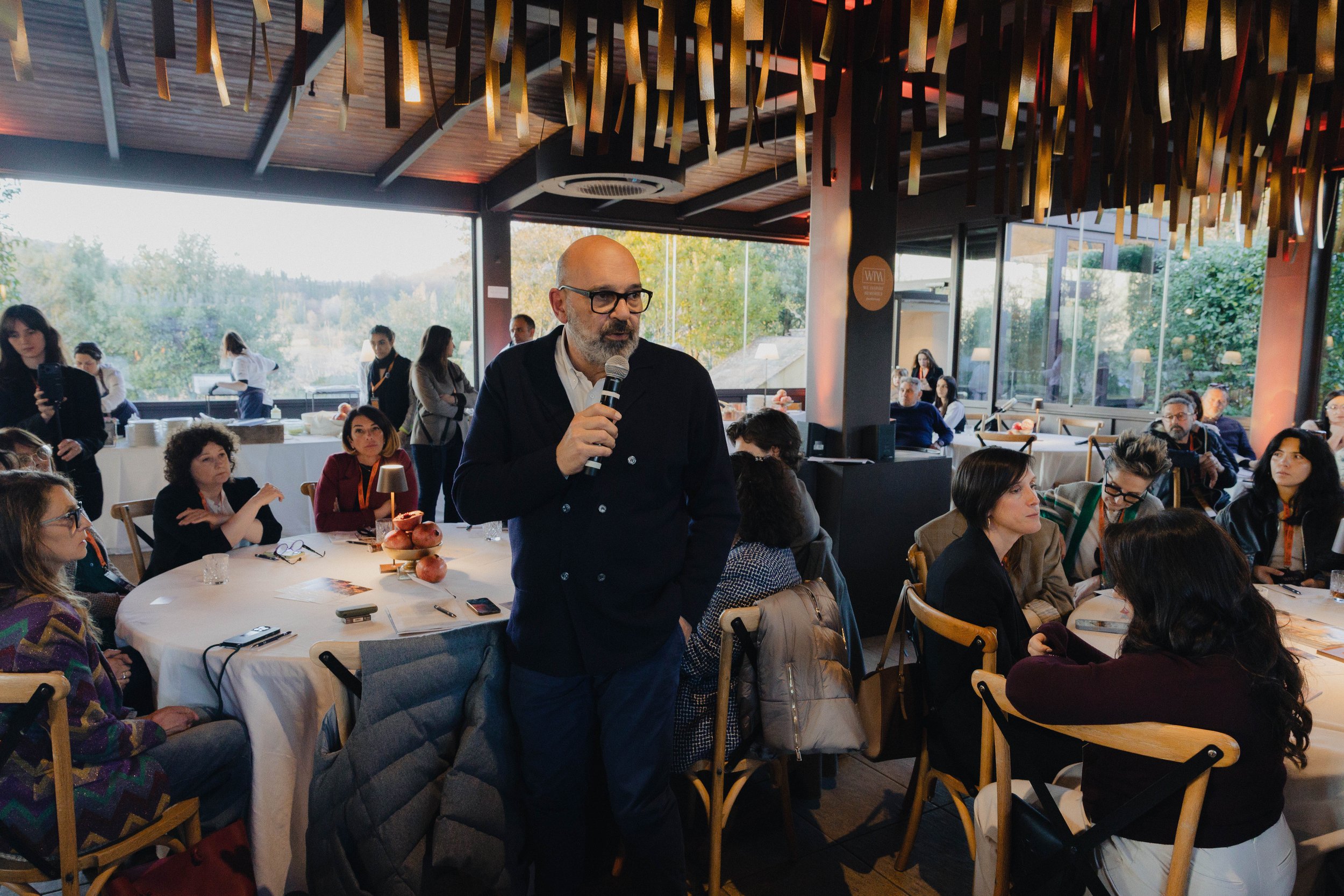 Wim Talk Umbria Destination Umbria al Castello di Petrata Foto Alessandro Mari 