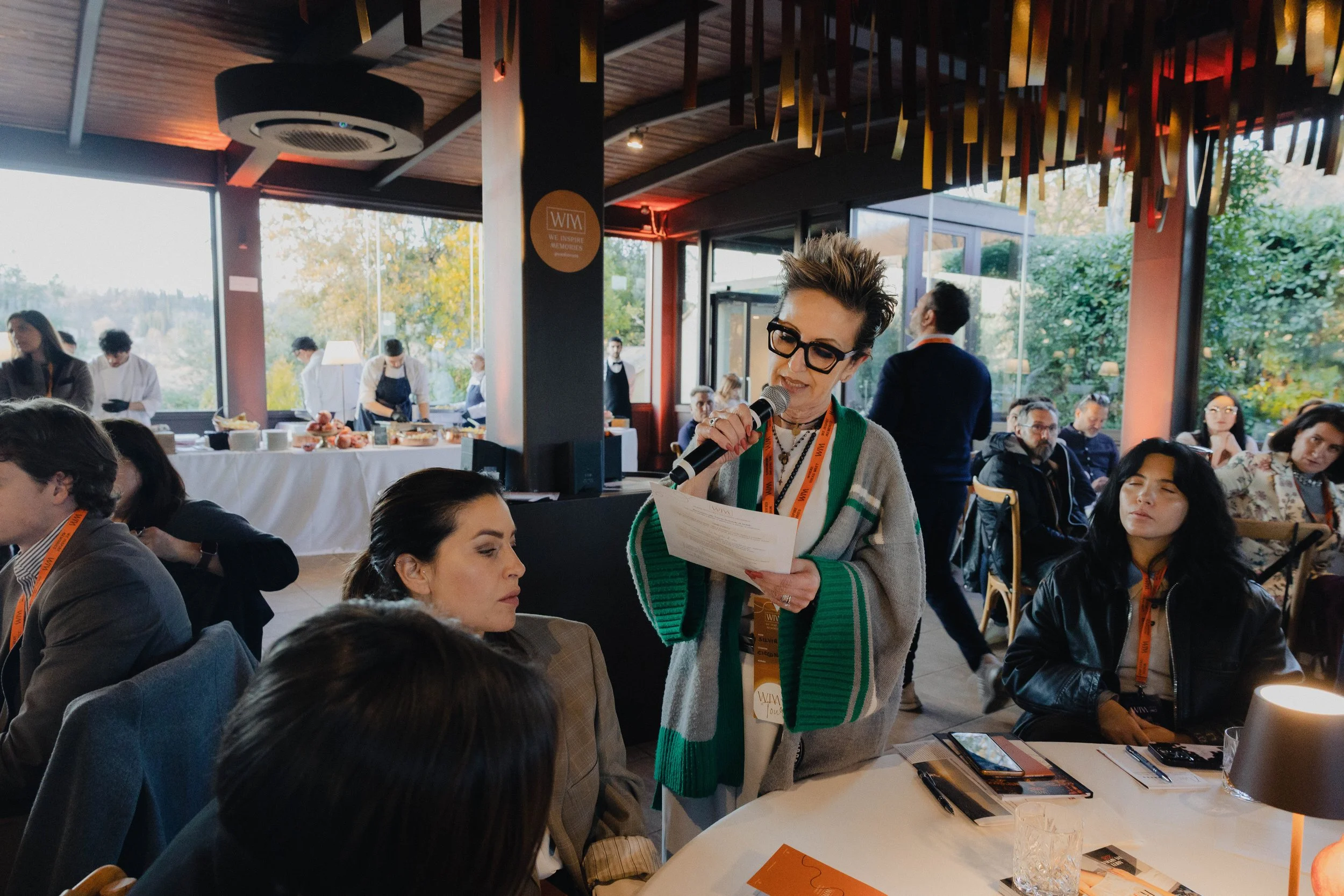 Wim Talk Umbria Destination Umbria al Castello di Petrata Foto Alessandro Mari 
