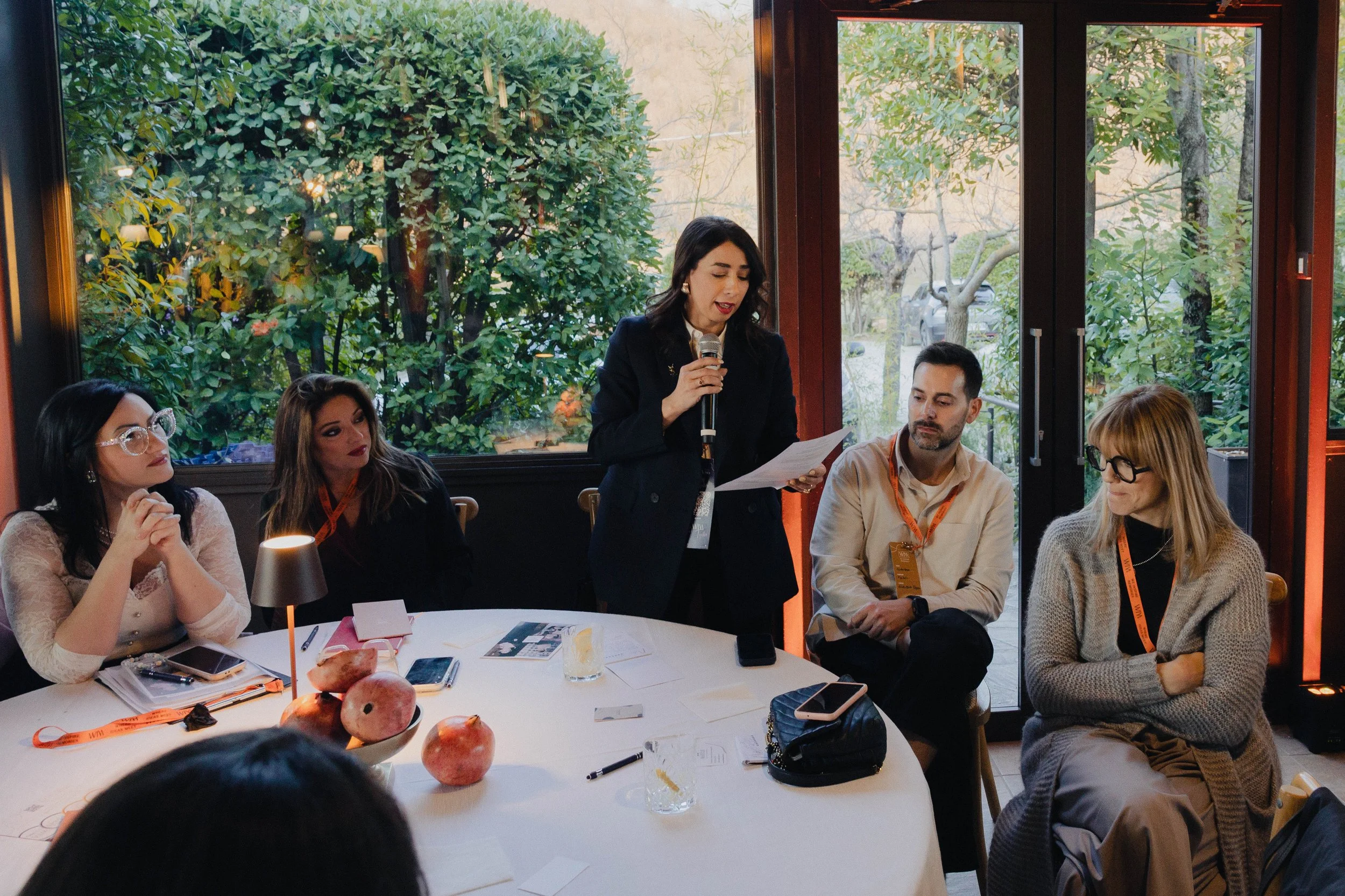 Wim Talk Umbria Destination Umbria al Castello di Petrata Foto Alessandro Mari 