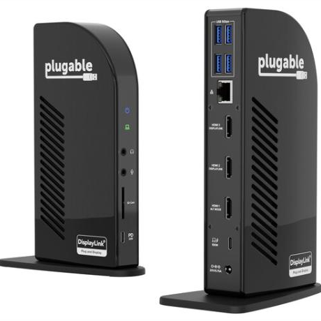 DNA TDSourcing UD-ULTCDL - Docking station - USB - DVI, 2 x HDMI - GigE - 65 Watt
