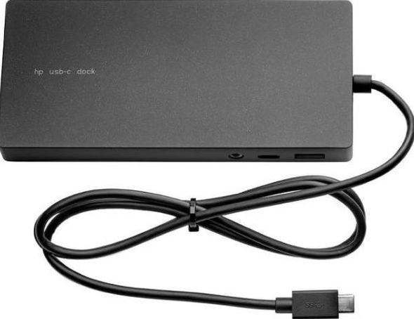 HP TDSourcing Elite USB-C Docking Station G2 - Docking station - USB-C - 10Mb LAN - refurbished - United States - for Chromebook 13 G1; Elite x2 1012 G1, 1012 G2; EliteBook 1040 G4; EliteBook Folio