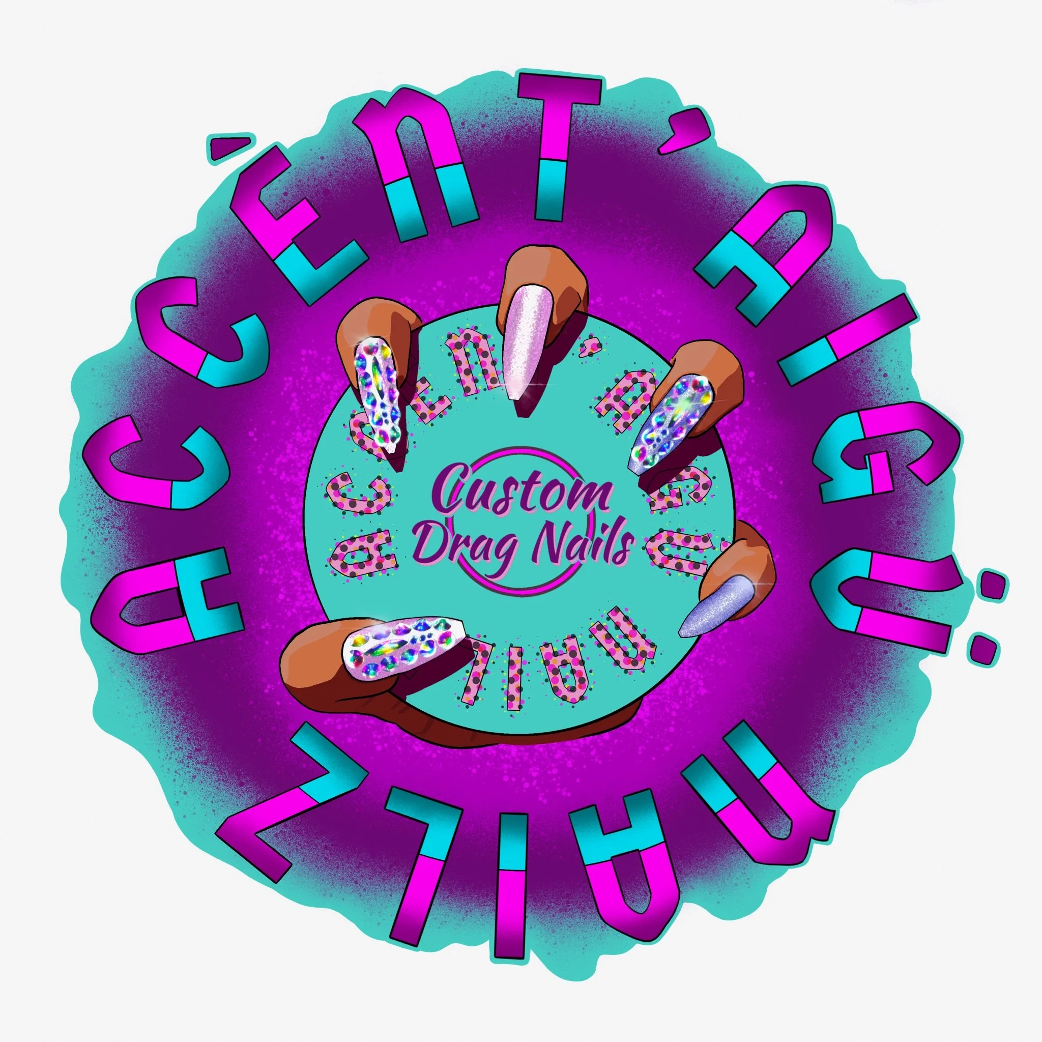 Accènt'aigü Nailz - Logo - 2021