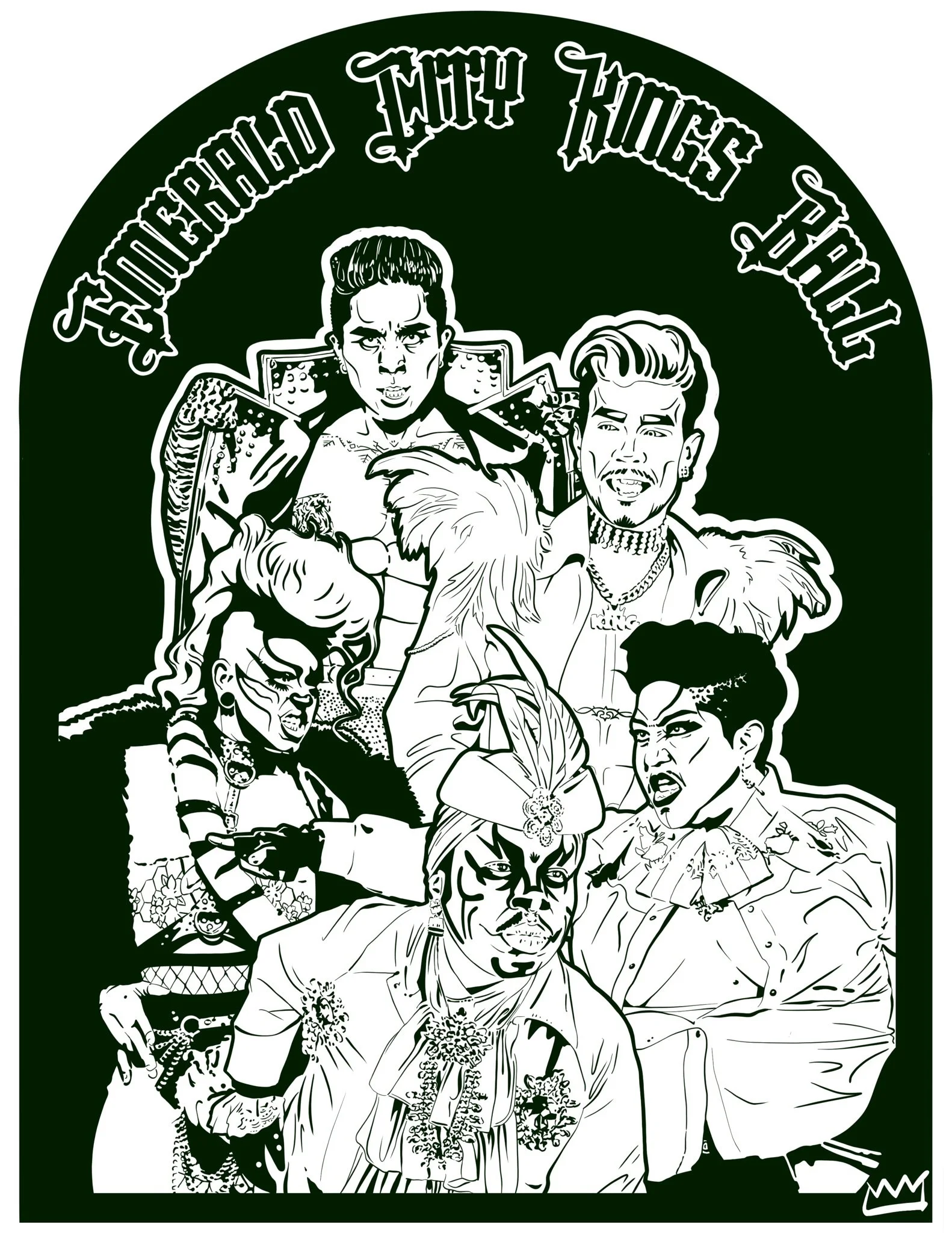 Emerald's City Kings Ball - Merch - 2024