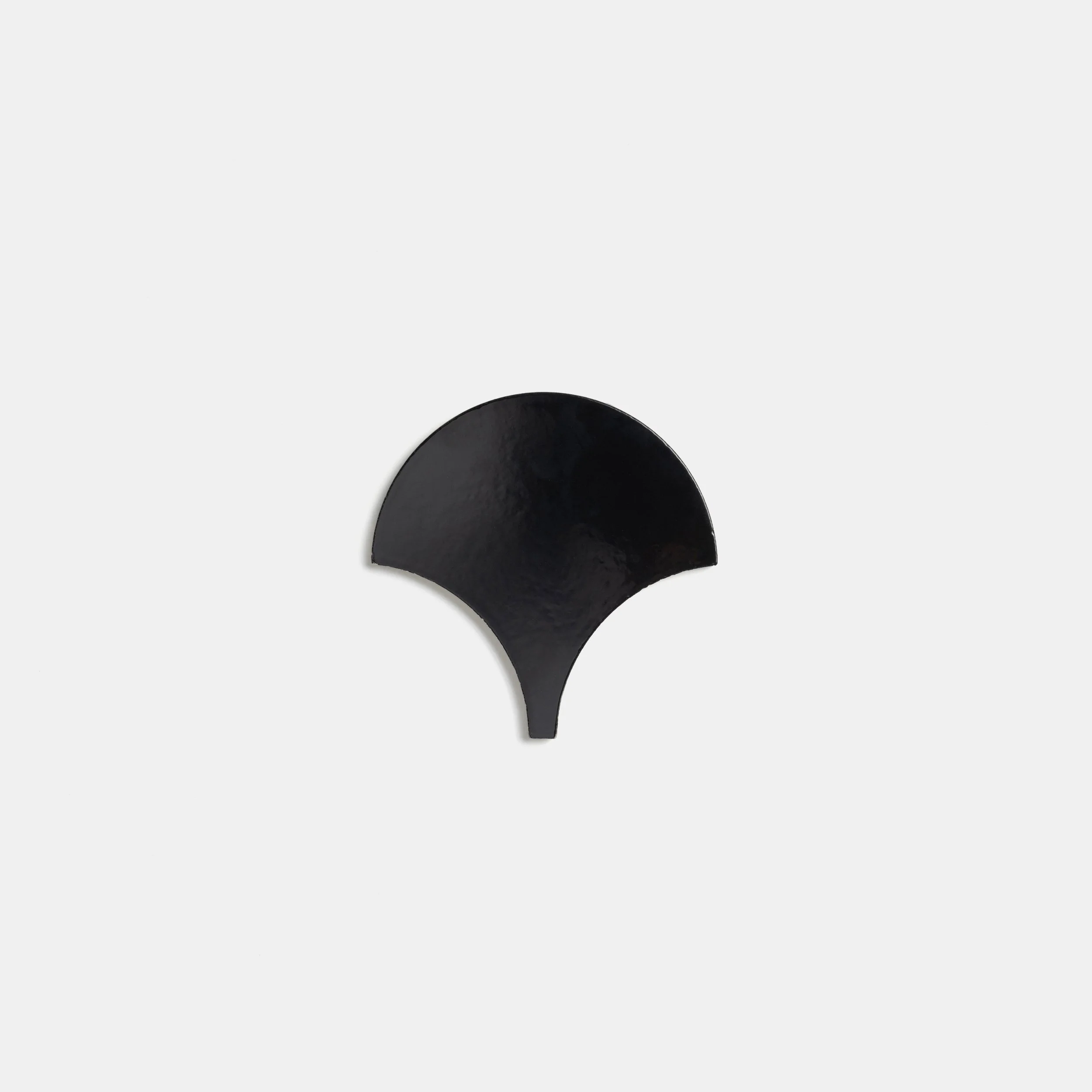 Cerámica Abanico Black Brillante 15 cm