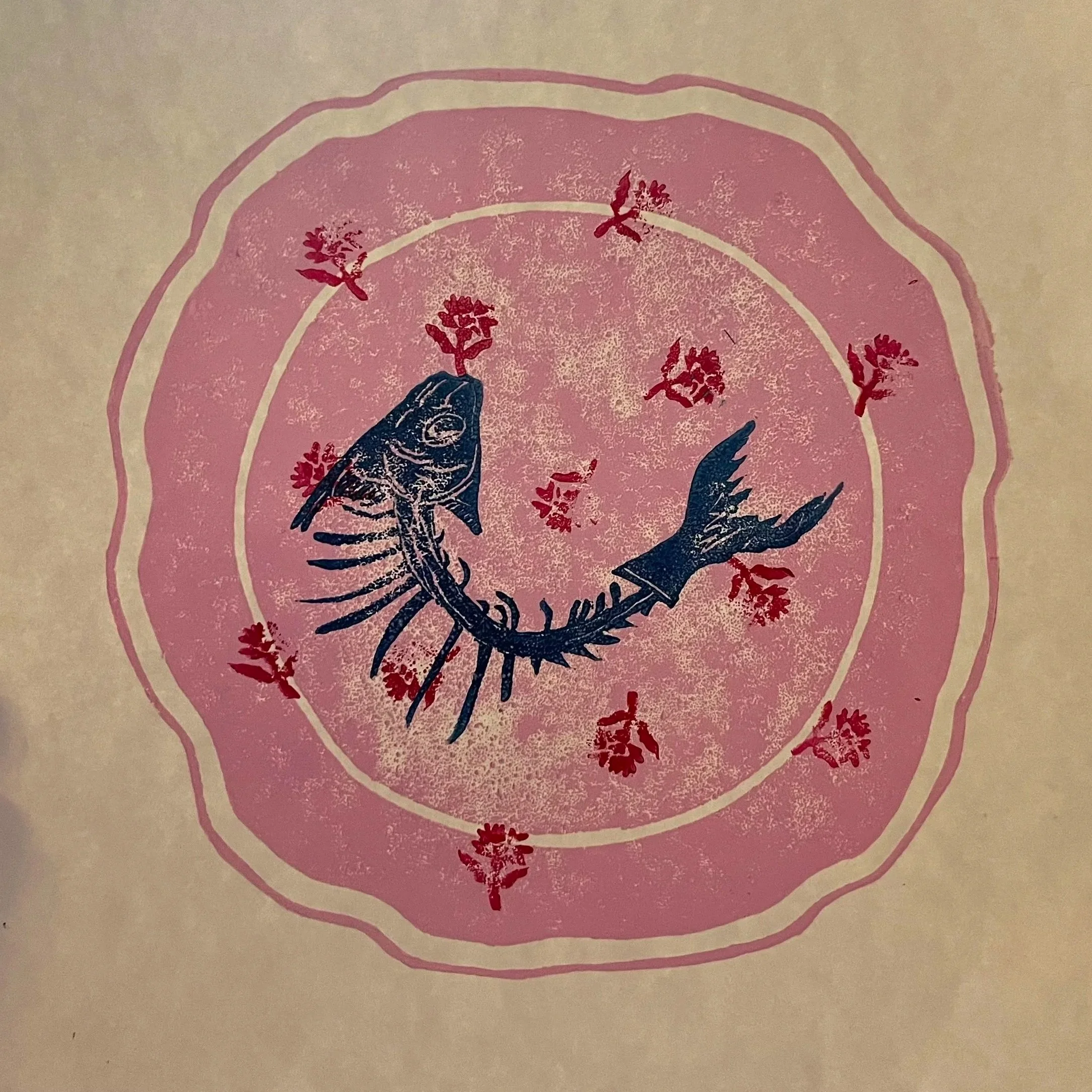 Layered Illusions: A Linocut Series with Chloe Cotsifas