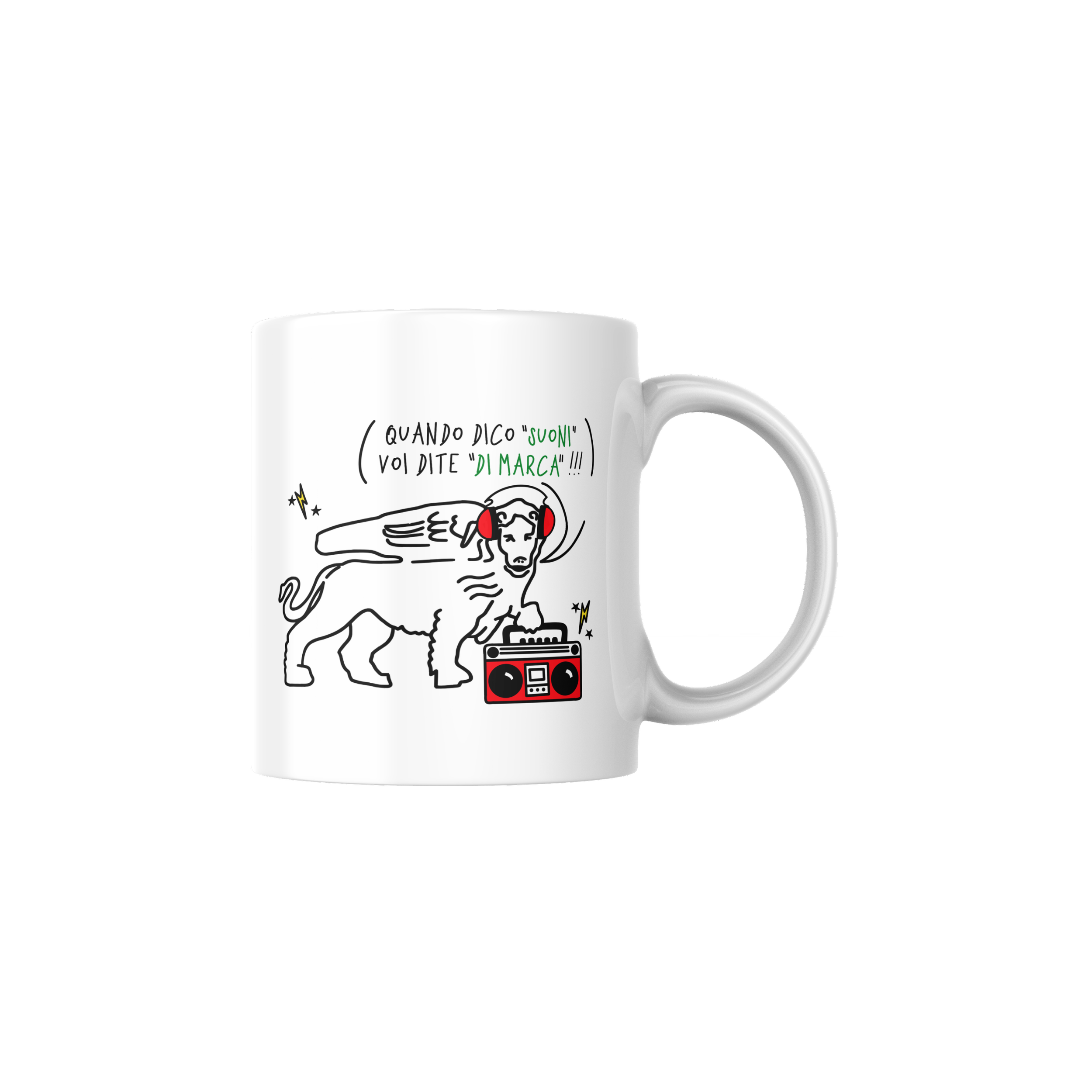 Tazza LEONE DJ - edizione limitata Suoni di Marca