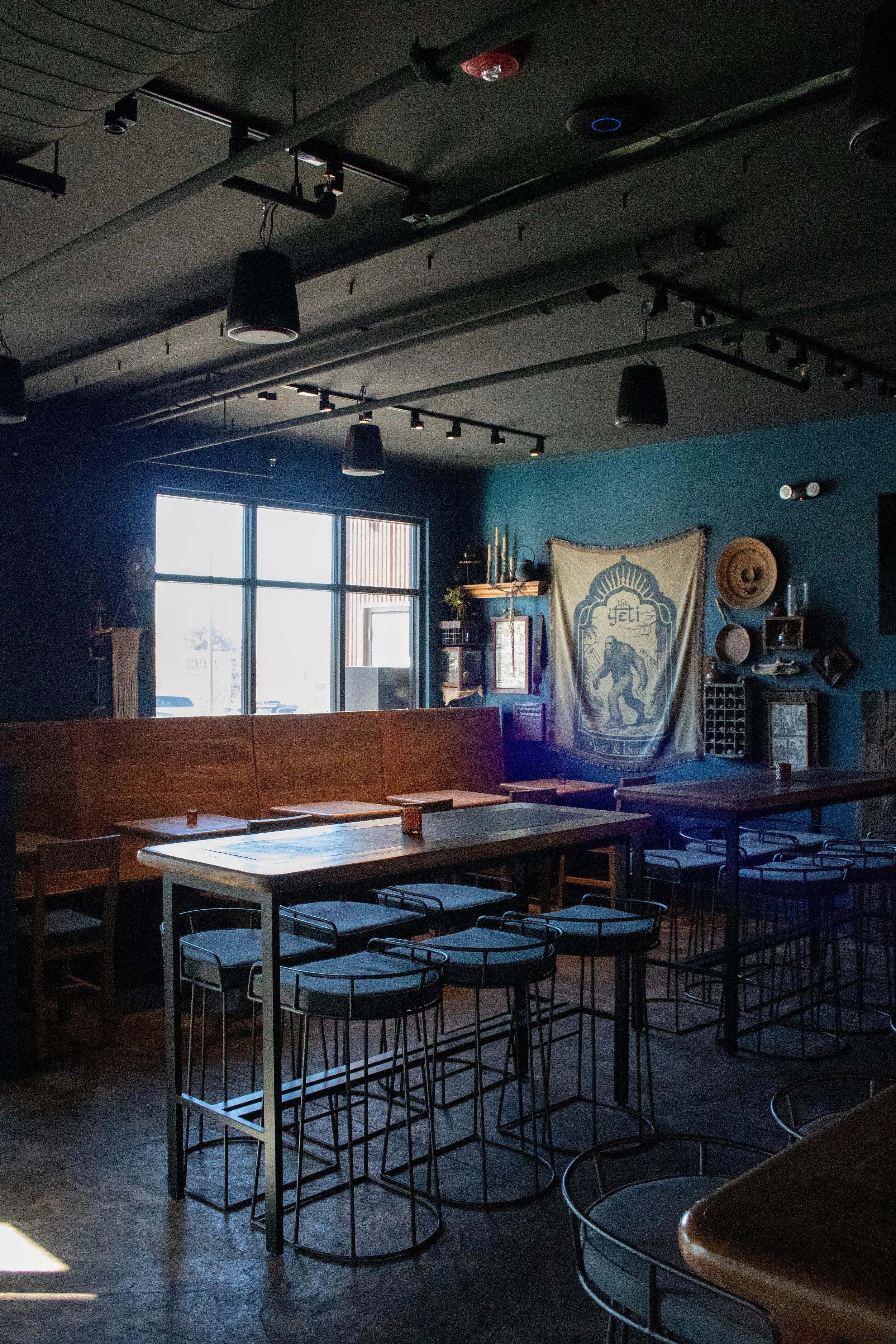 Sunlight lounge space for private events in Cottonwood Heights