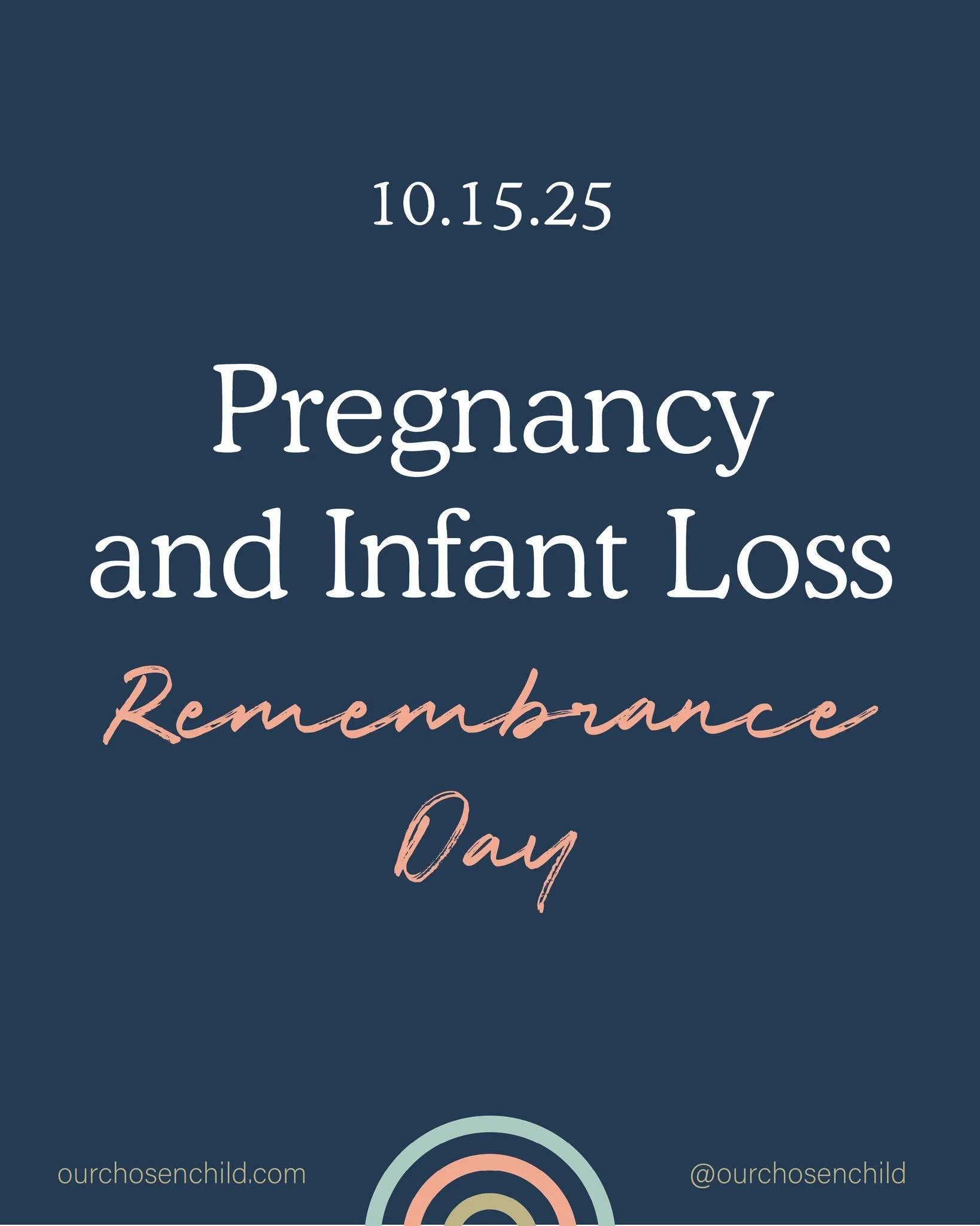 Today, on Pregnancy and Infant Loss Remembrance Day, we pause to honor the little ones gone too soon and the families who carry their love forever. 💜

To all who grieve, you are not alone. Your child&rsquo;s memory matters, and your love endures. To