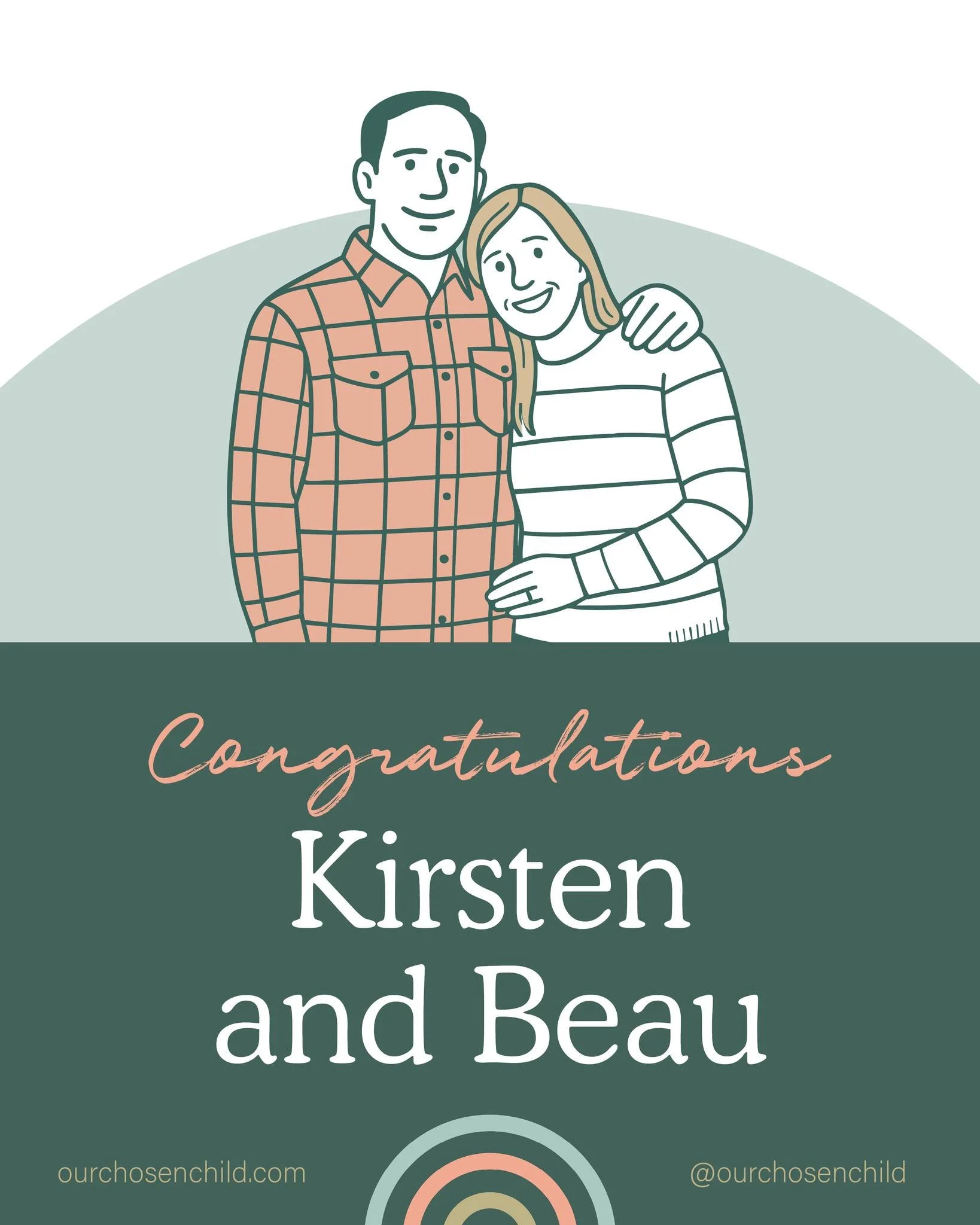 ✨ Congratulations, Kirsten and Beau! ✨ We are overjoyed to celebrate with you as you welcome your precious baby through adoption. 💕 It was such an honor to create your profile book and be a small part of your journey to parenthood.

#AdoptionJourney
