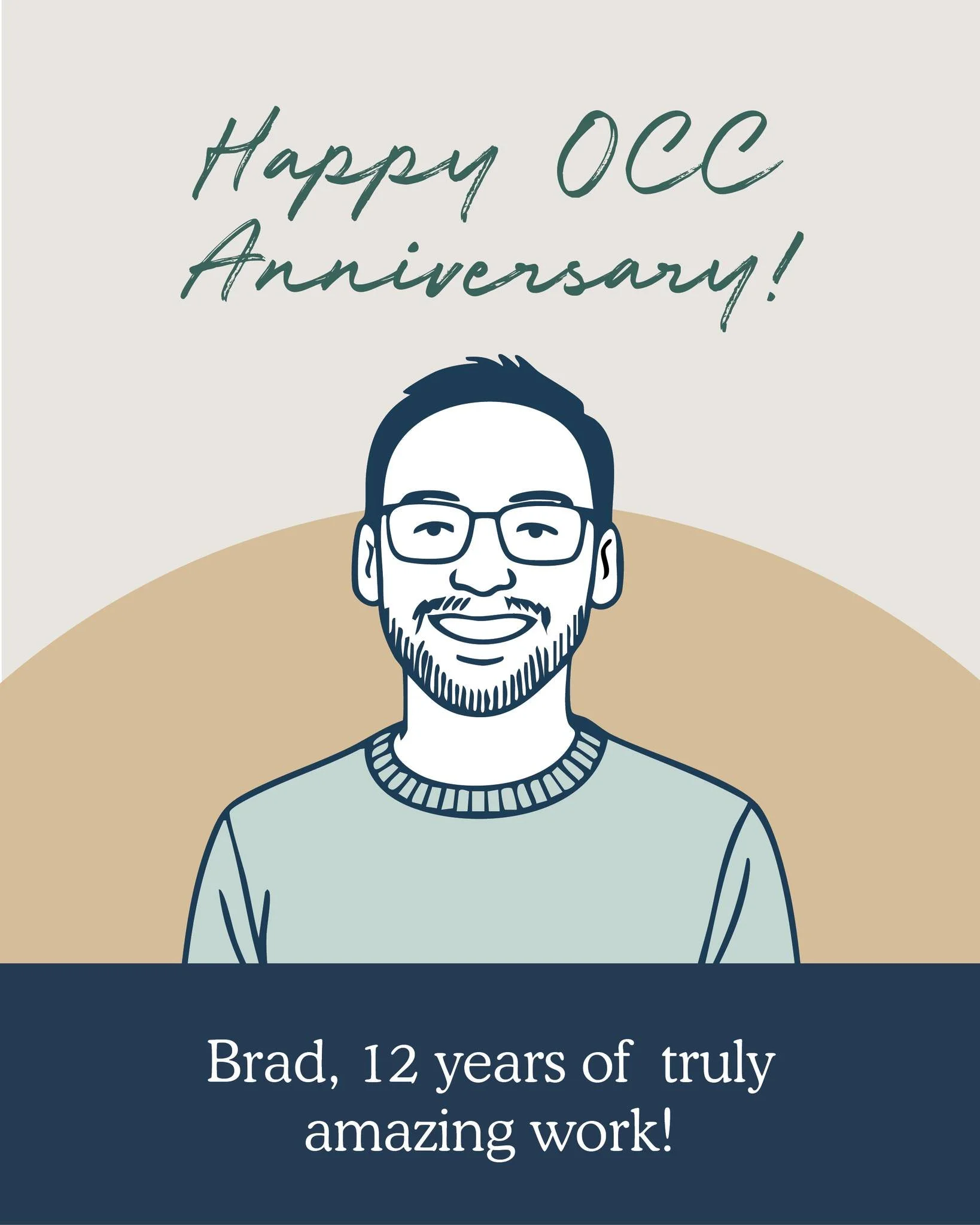 🎉 Help us celebrate Brad&rsquo;s 12-year anniversary with Our Chosen Child! His dedication, compassion, and expertise have made such a lasting impact on the families we serve. We&rsquo;re so grateful for everything he brings to the OCC team!