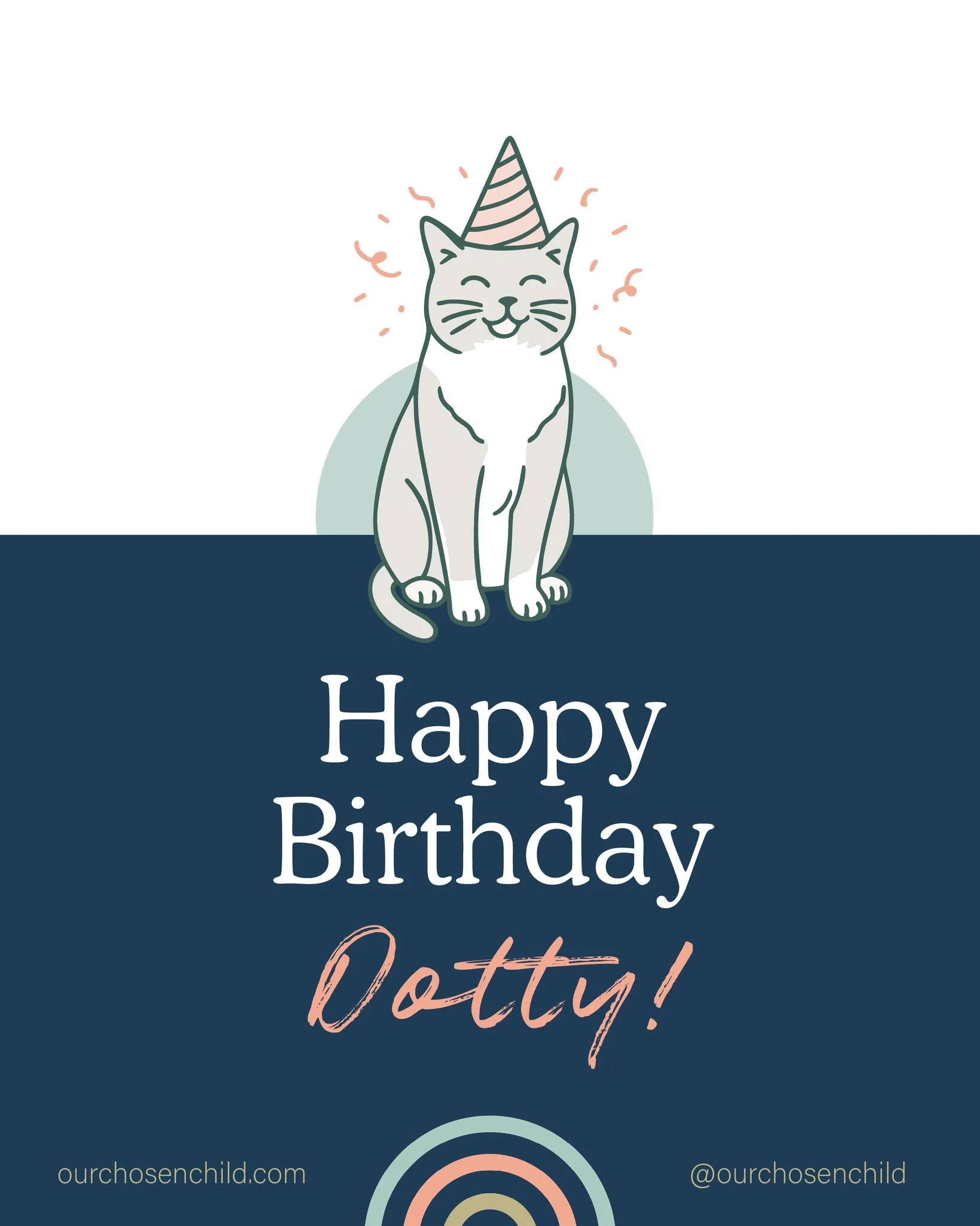 🎃🐱 Help us wish a purr-fectly happy birthday to Dotty &mdash; our Creative Director Jenn&rsquo;s grey-and-white tuxedo kitty! This brave little barn rescue turned household guardian celebrates her big day on Halloween. Happy birthday Dotty!! 🐾🖤🎃