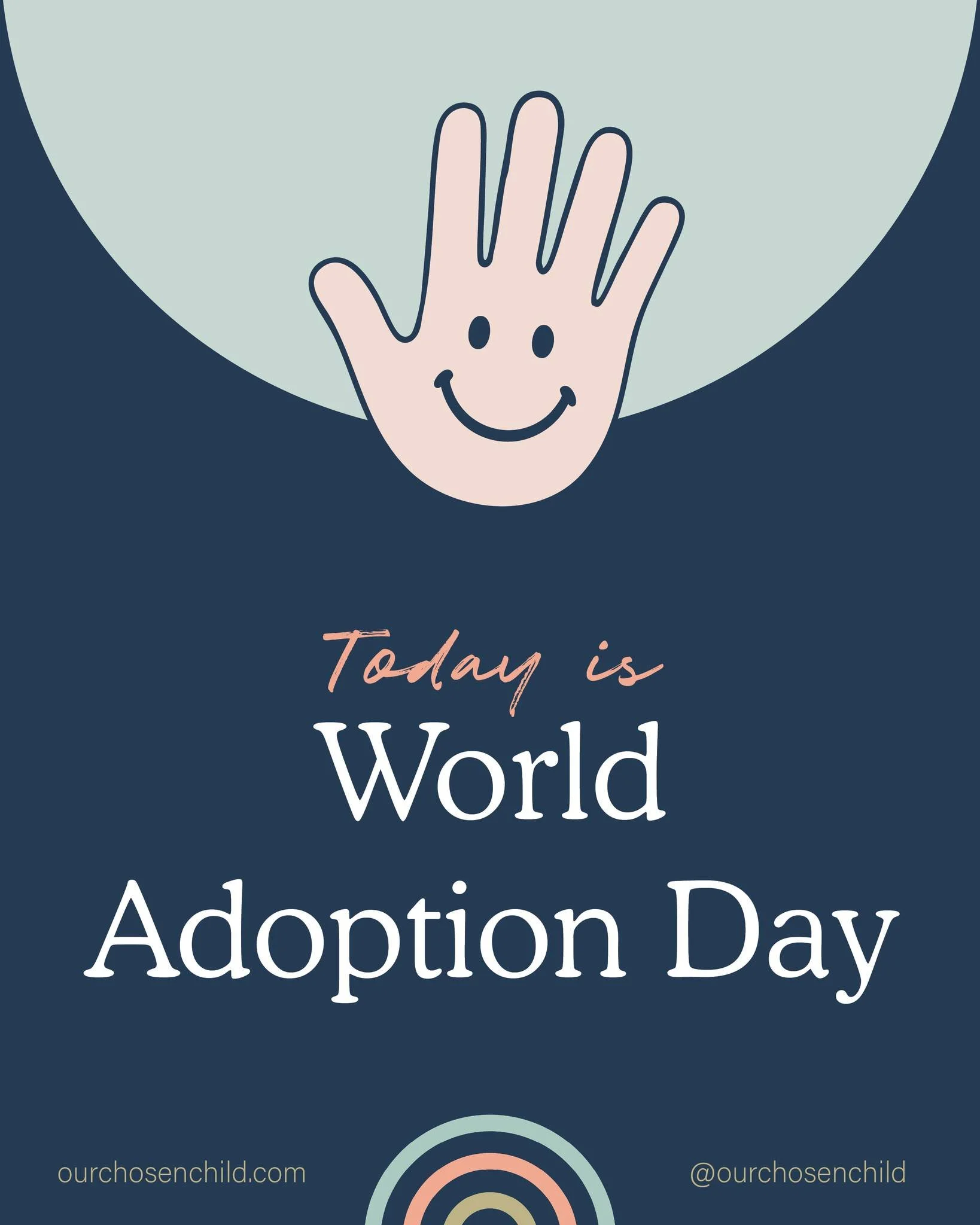 Today is World Adoption Day 💛 A day to celebrate the beauty of family, the strength of birth parents, and the love that grows through adoption.

At OCC, we&rsquo;re honored to walk alongside families on their adoption journey by helping them share t