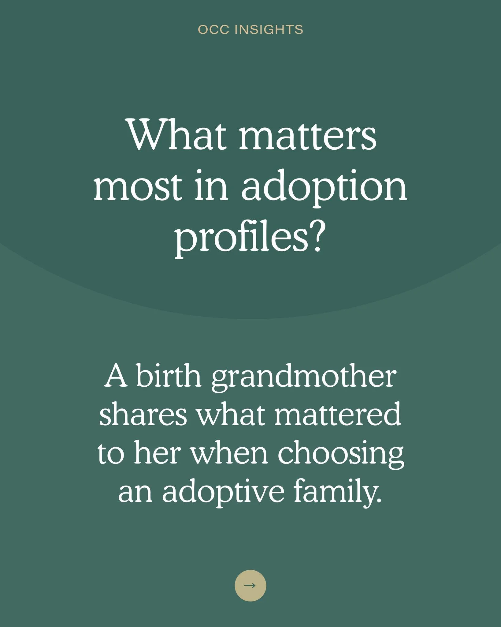 What do expectant parents really look for in adoption profiles? This Adoption Awareness Month, we&rsquo;re sharing a perspective that might change how you think about your profile book.

Jessica Butler interviewed her son&rsquo;s birth grandmother, t