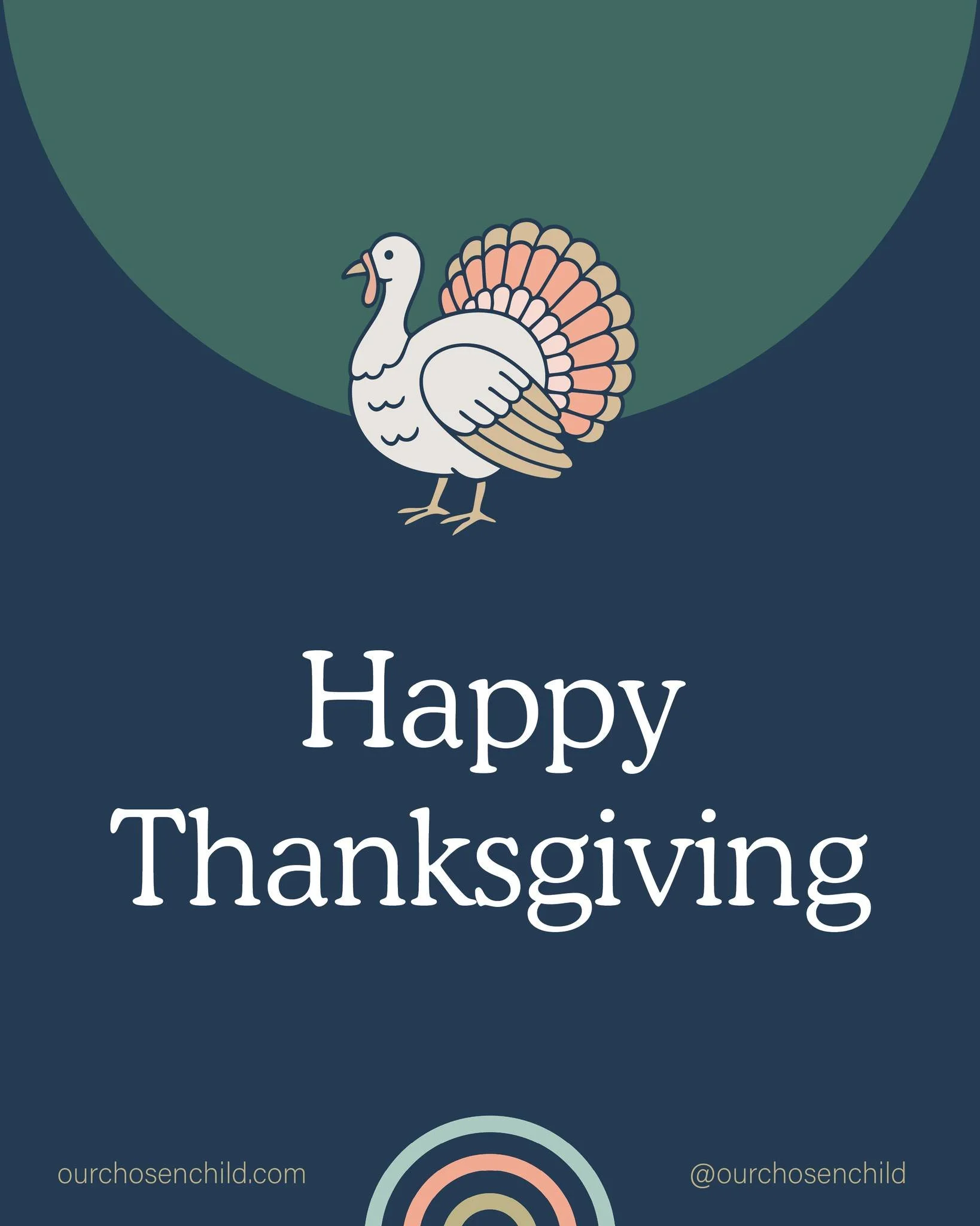 We&rsquo;re feeling extra thankful this season for the incredible families, hopeful parents, and partners we have the privilege of working with every day. 🧡

Happy Thanksgiving from Our Chosen Child!

#Gratitude #AdoptionCommunity #OurChosenChild #T