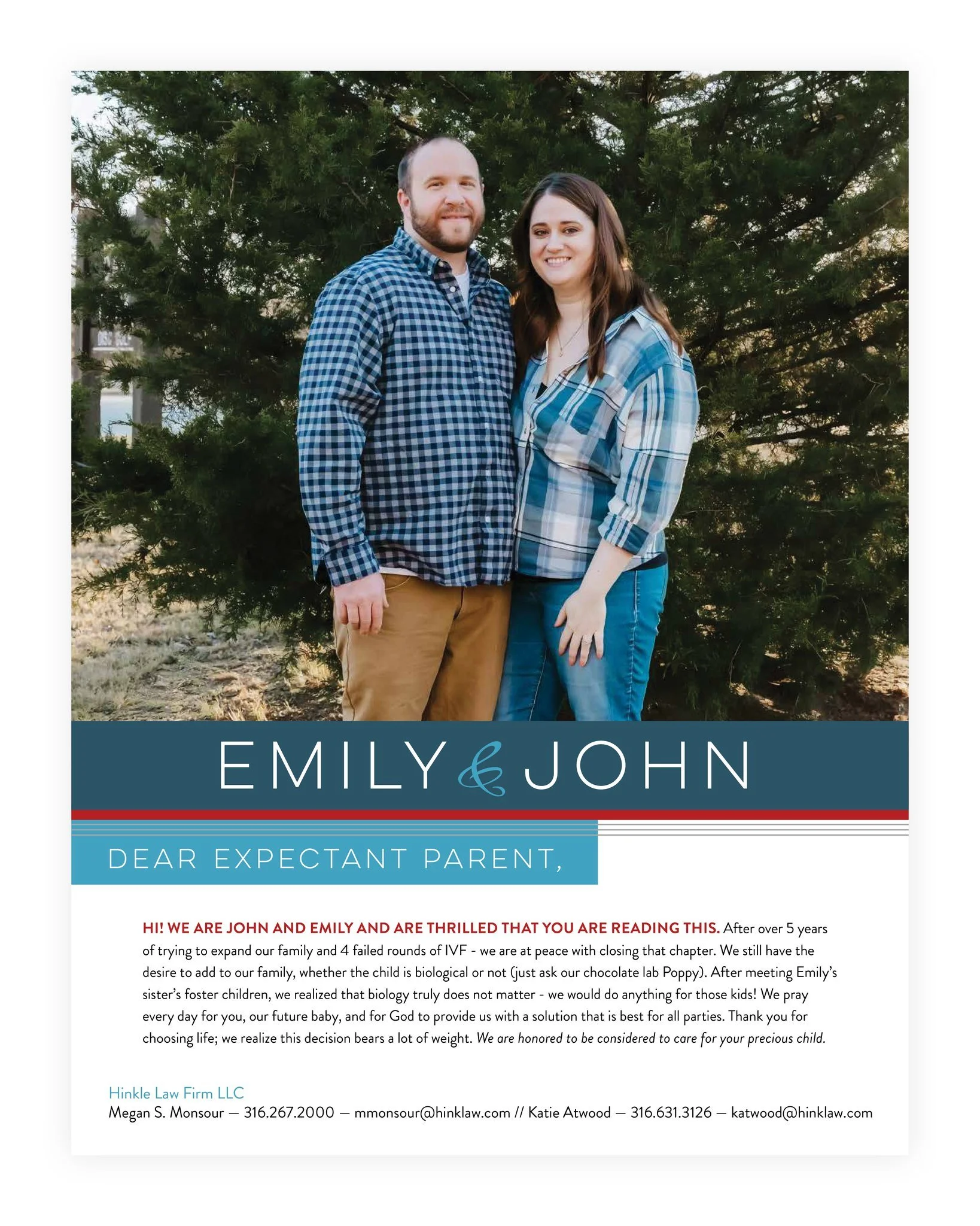 Emily and John&rsquo;s profile is a beautiful example of thoughtful storytelling paired with clean, intentional design. From warm photography to a layout that feels both personal and polished, every detail was created to help their story come through