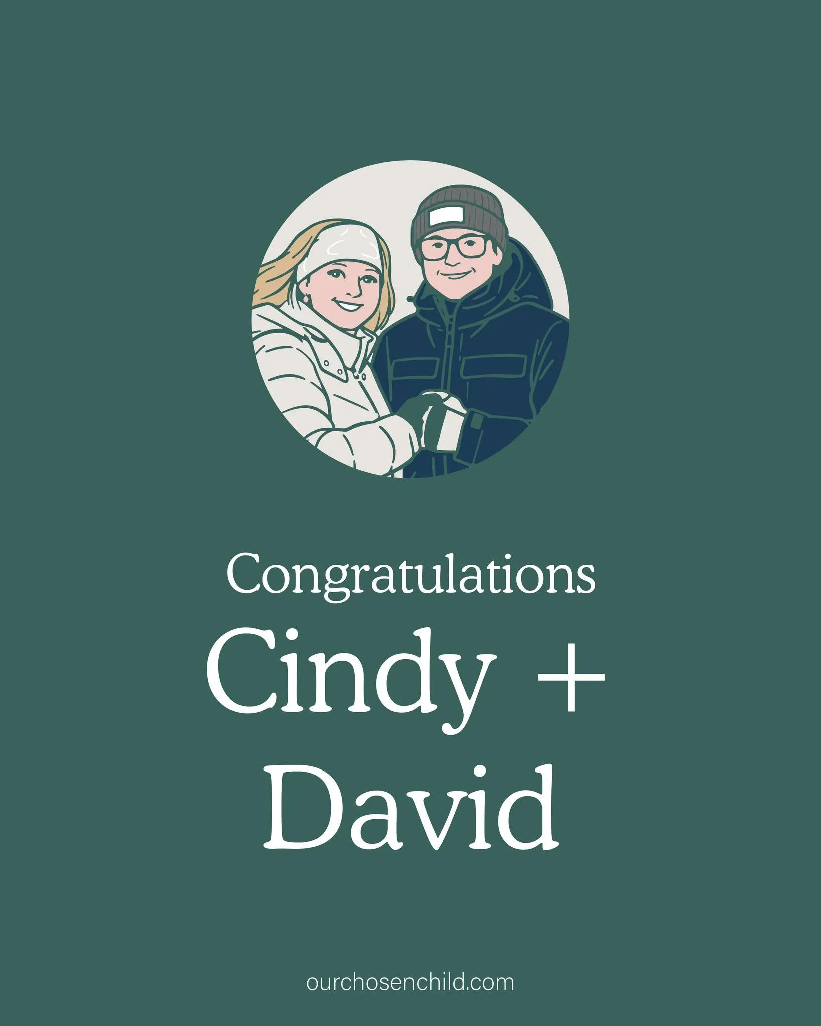 Congratulations to Cindy and Dave on welcoming a beautiful addition to their family!

It has been such an honor to support them throughout their journey with @rgadoption, including the creation of their profile book. 

We are overjoyed for Cindy and 
