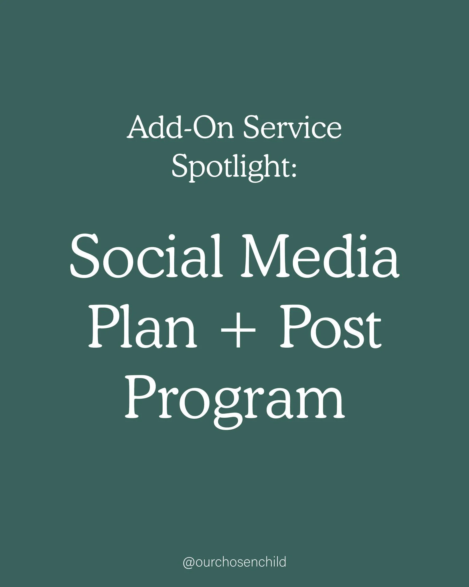 Navigating social media outreach can feel overwhelming, but you don&rsquo;t have to do it alone. 

Our Social Media Plan + Post Program provides a clear plan, ready-to-use posts, and professional graphics so you can show up confidently on Facebook an