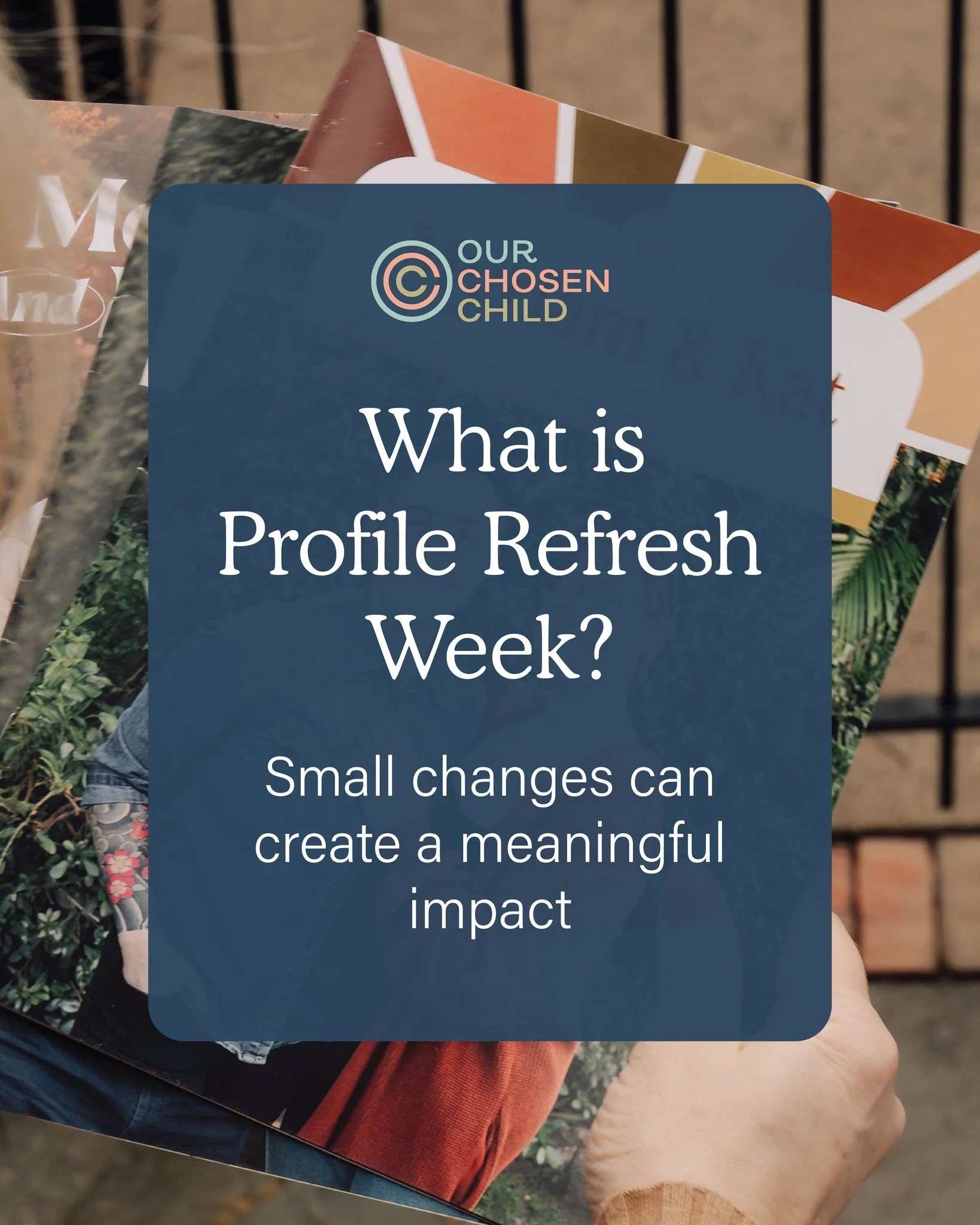 Are you still waiting and feeling like the process is taking longer than you hoped?
Sometimes, a simple refresh of your profile can make all the difference. That&rsquo;s why we&rsquo;re so excited to introduce Profile Refresh Week! ✨

A fresh perspec