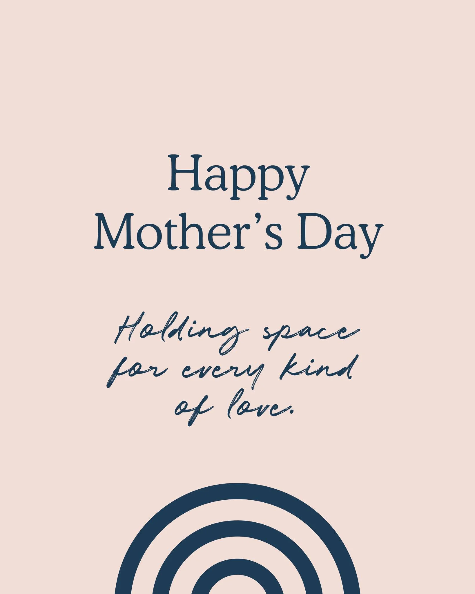 Holding space for every kind of motherhood this Mother&rsquo;s Day 🤍

For the ones who are waiting, the ones who remember, the ones who long to be, and the ones who are living it each day&mdash;your love matters.

Wherever this day finds you, we see