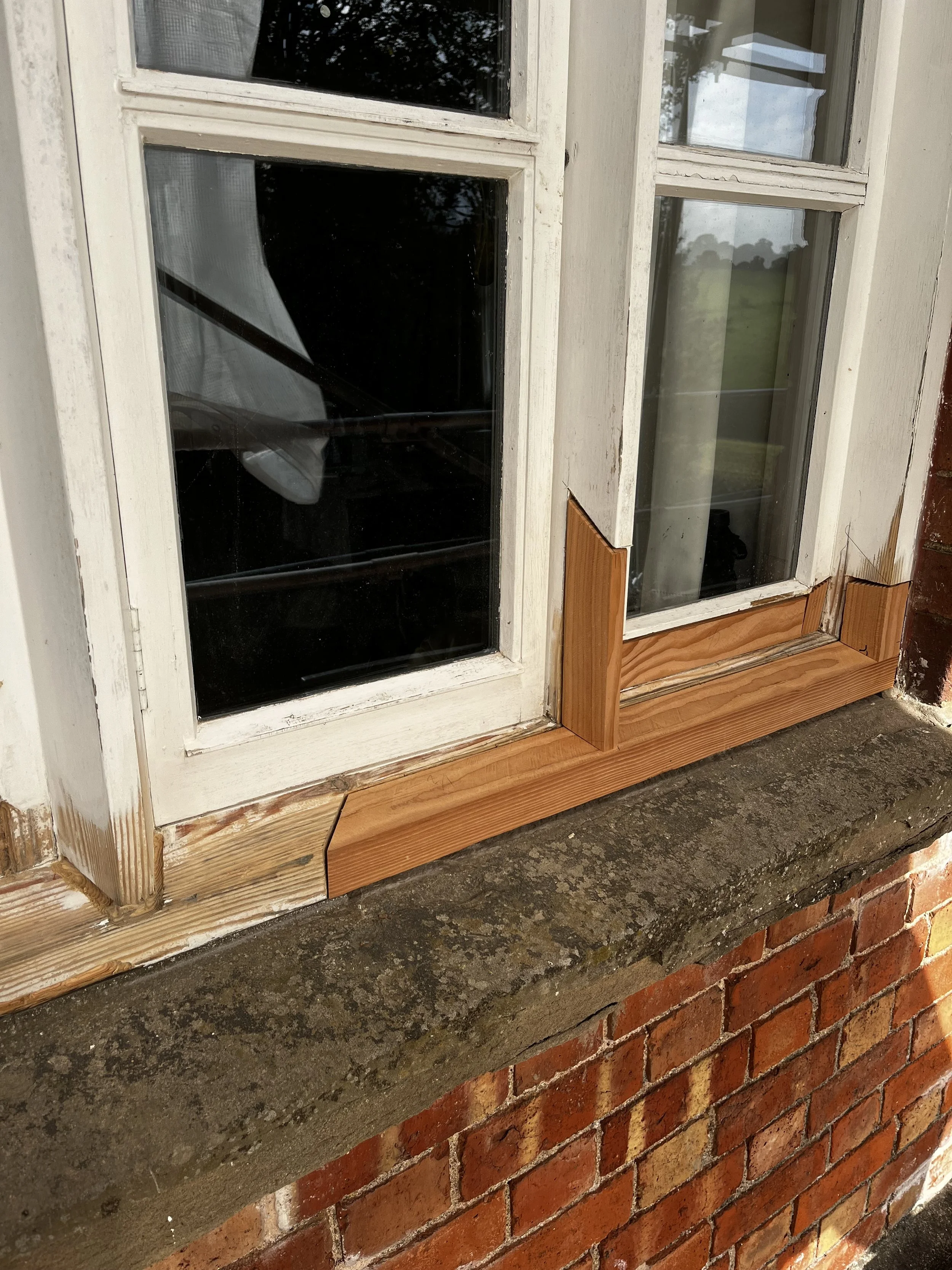 Timber frame repairs