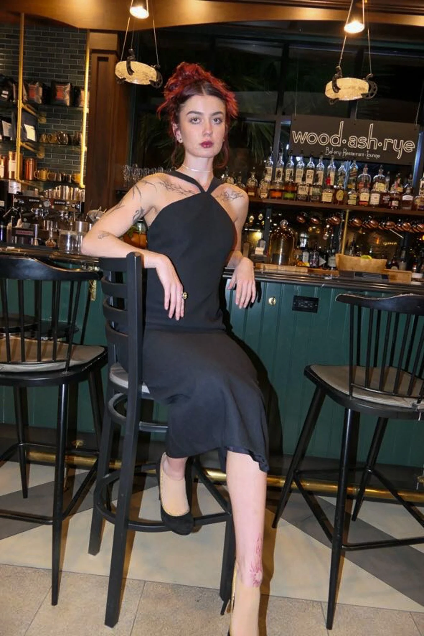 Vintage I. Magnin 80s evening dress.  Size S, new without tag.