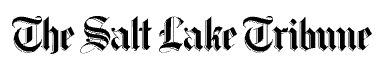 Logo of The Salt Lake Tribune in blackletter font