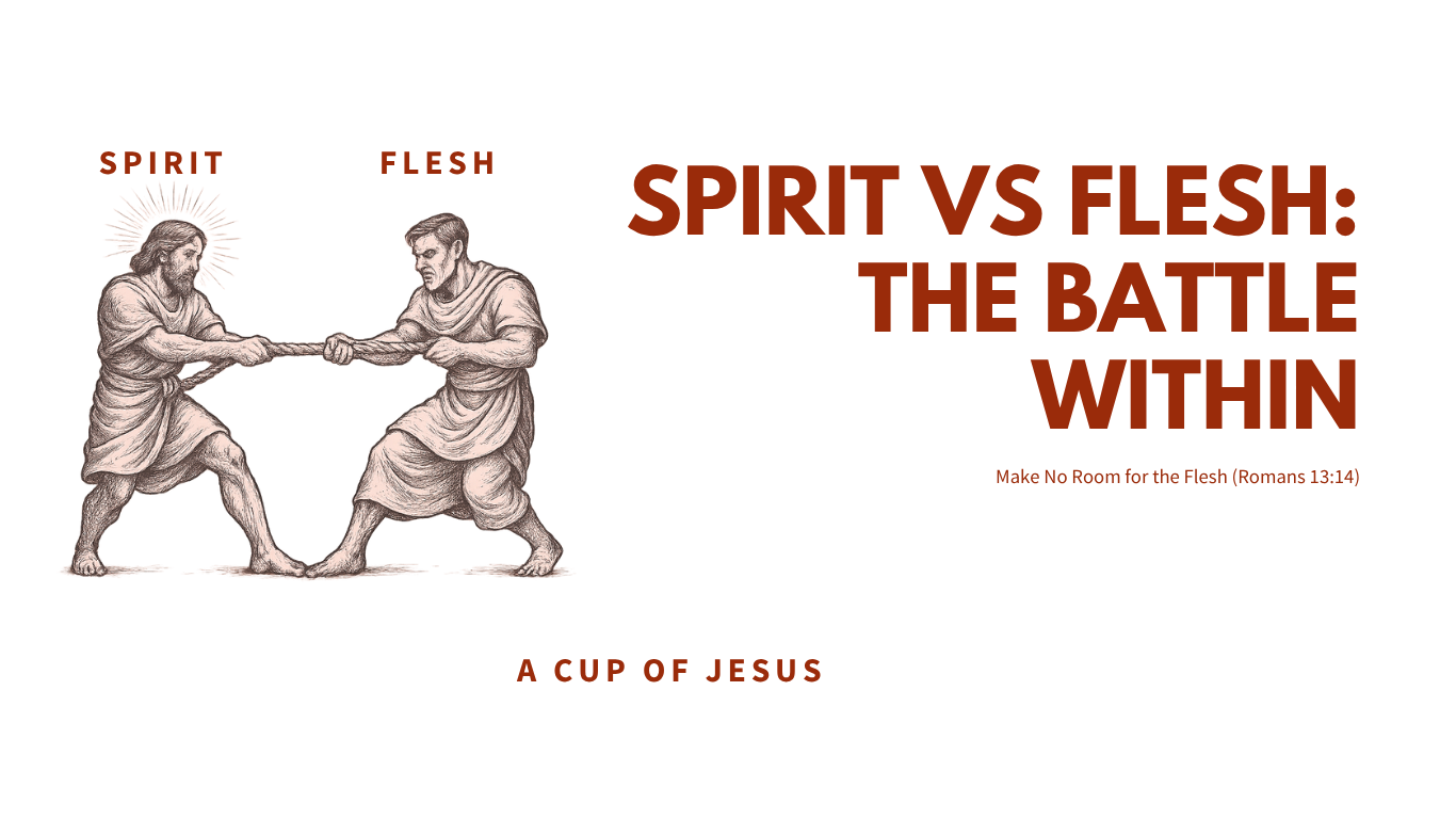 The Battle Within: Nurturing Your Spirit Over the Flesh