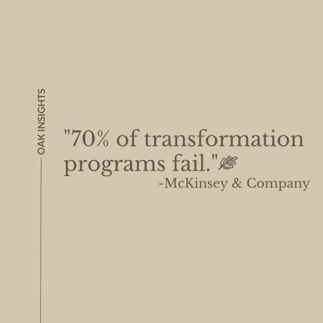Most companies don’t fail because of strategy — they fail in execution. At Sage & Oak, we don’t just advise, we implement. We make change stick through data-backed process design and lightweight automation.
#ProcessImprovement