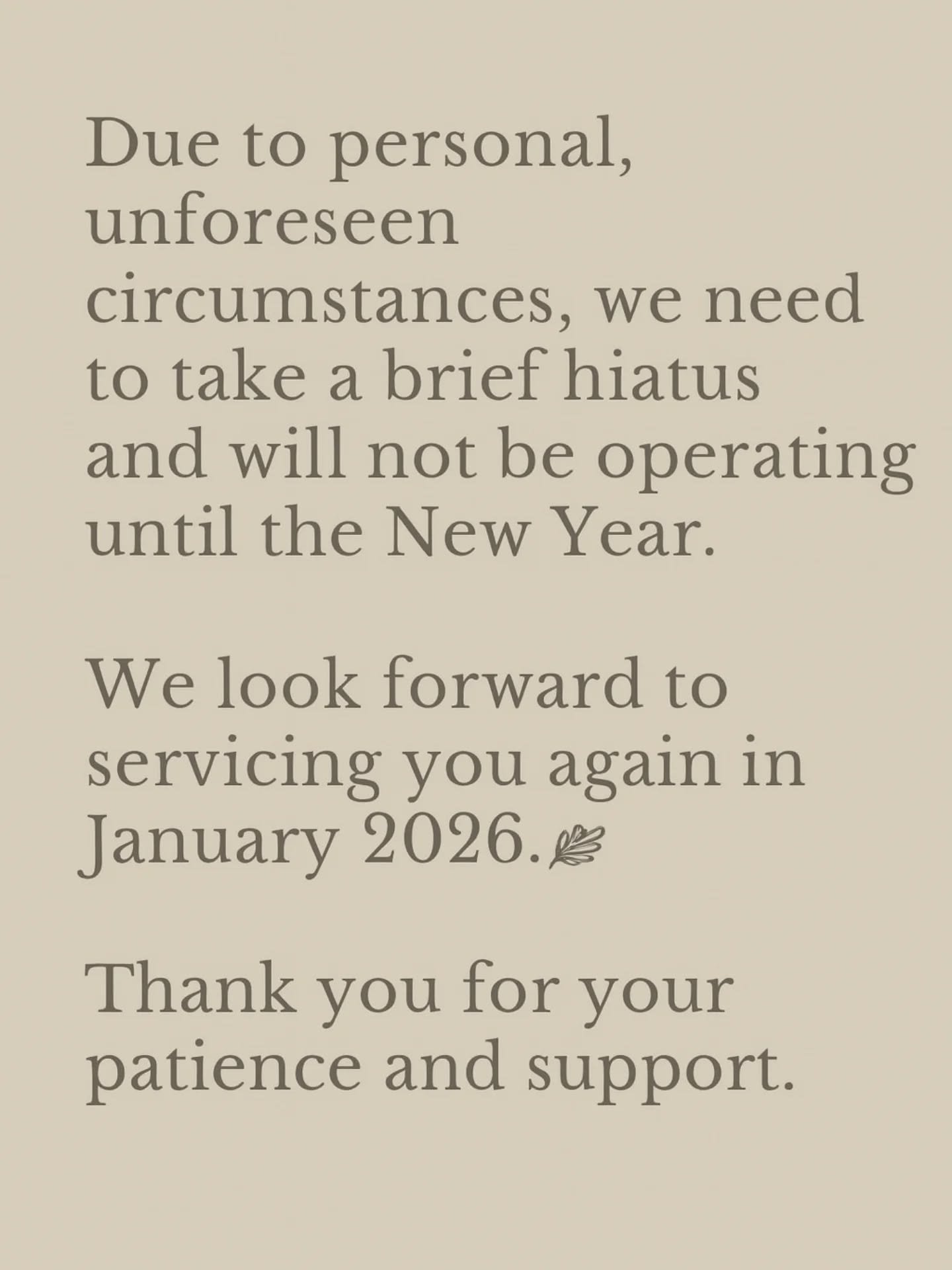 🙏🏼❤️ Be back soon.