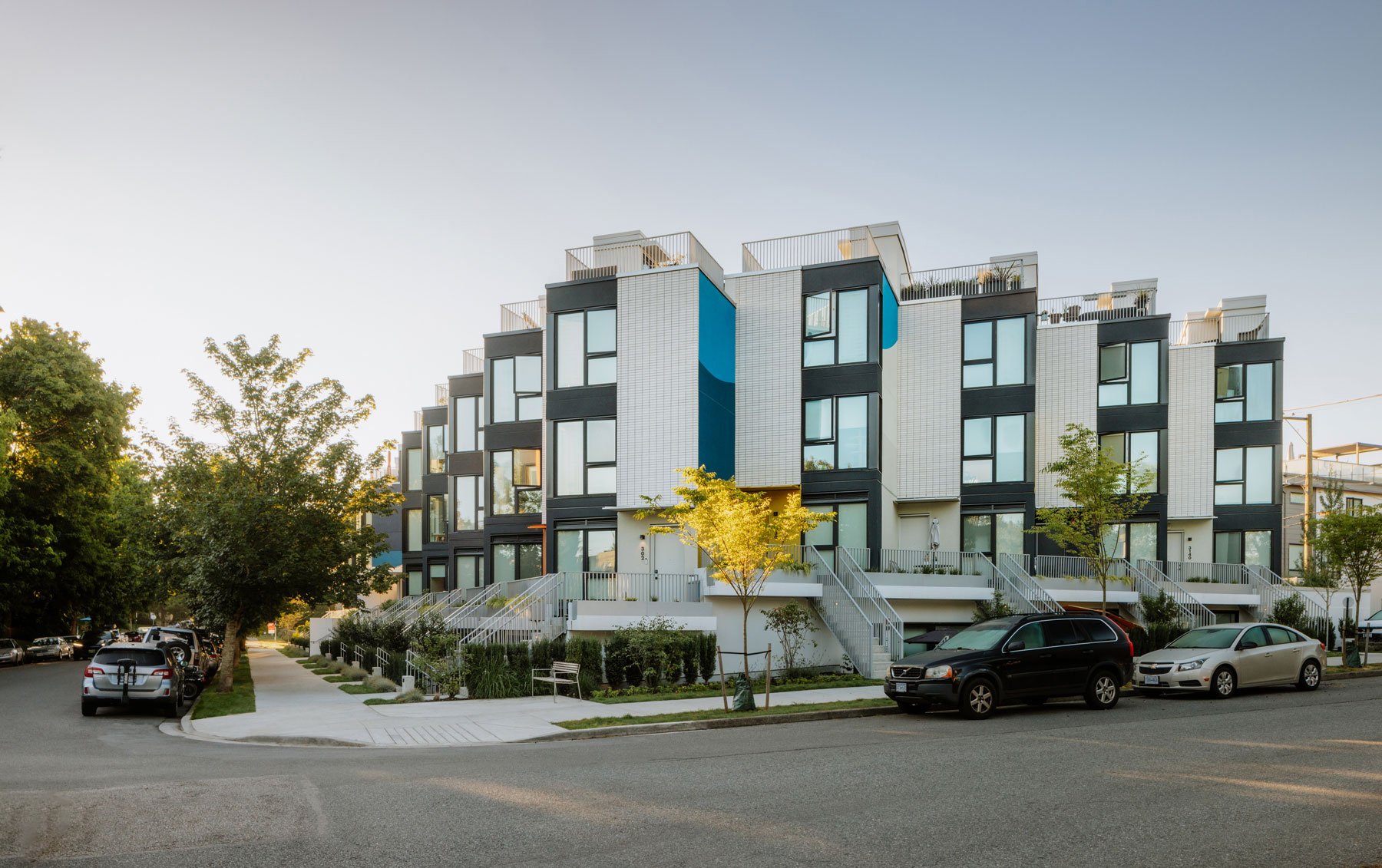 Considered Design Vancouver streetscape from E15 landscape architecture project