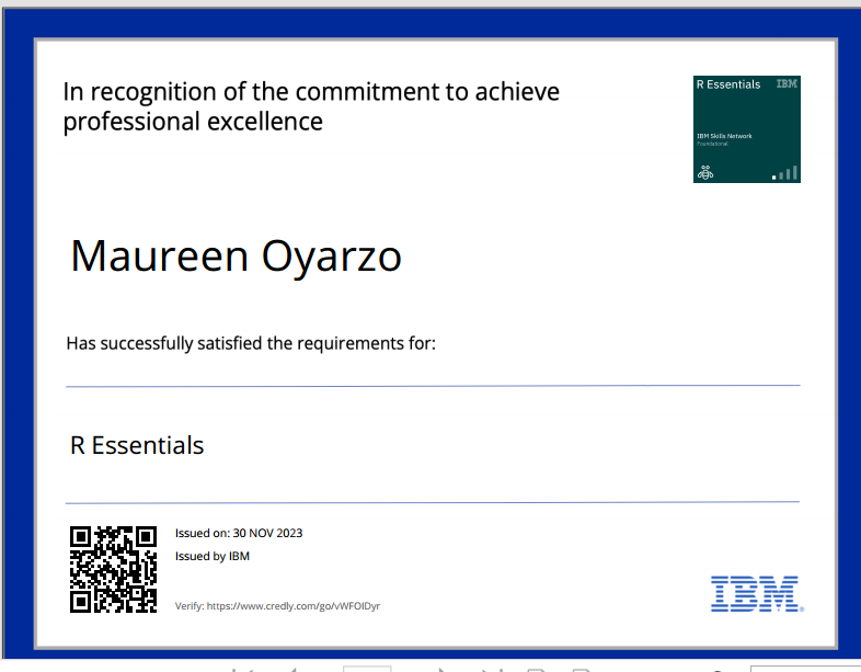 IBM R Essentials 2023