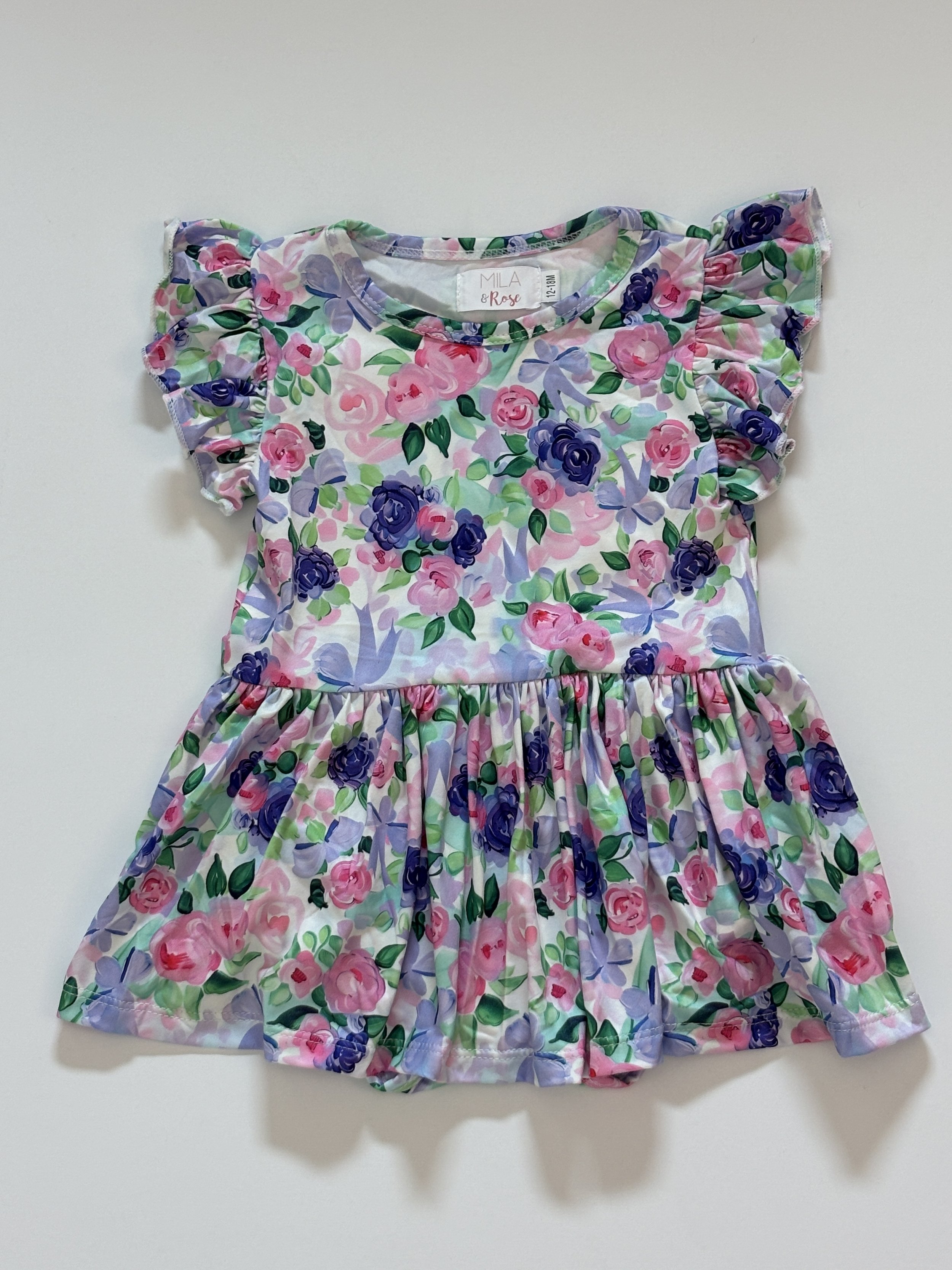 Lavender Rose Bodysuit