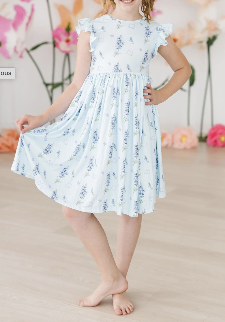 Texas Bluebonnets Dress