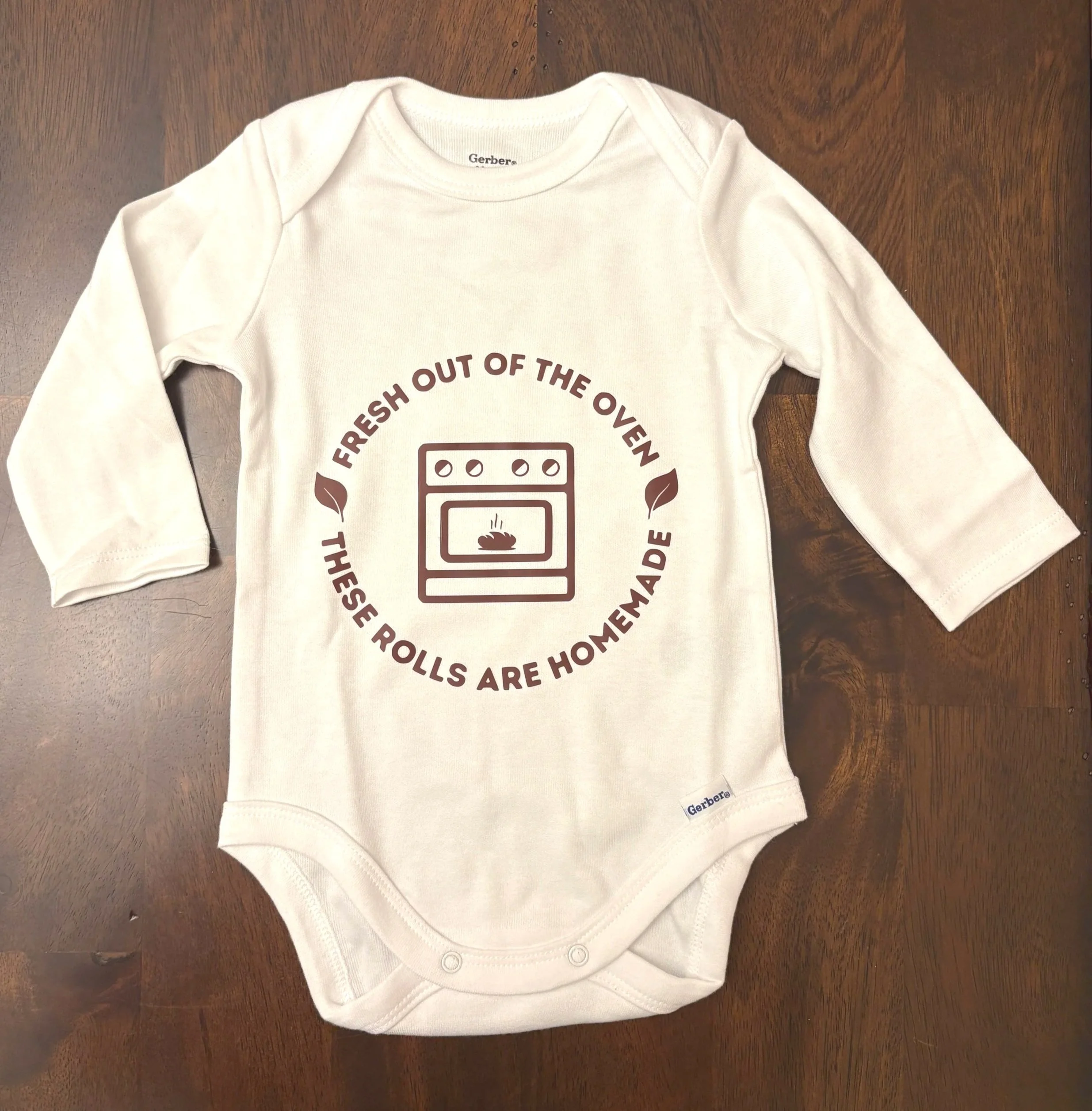 Homemade Rolls Onesie