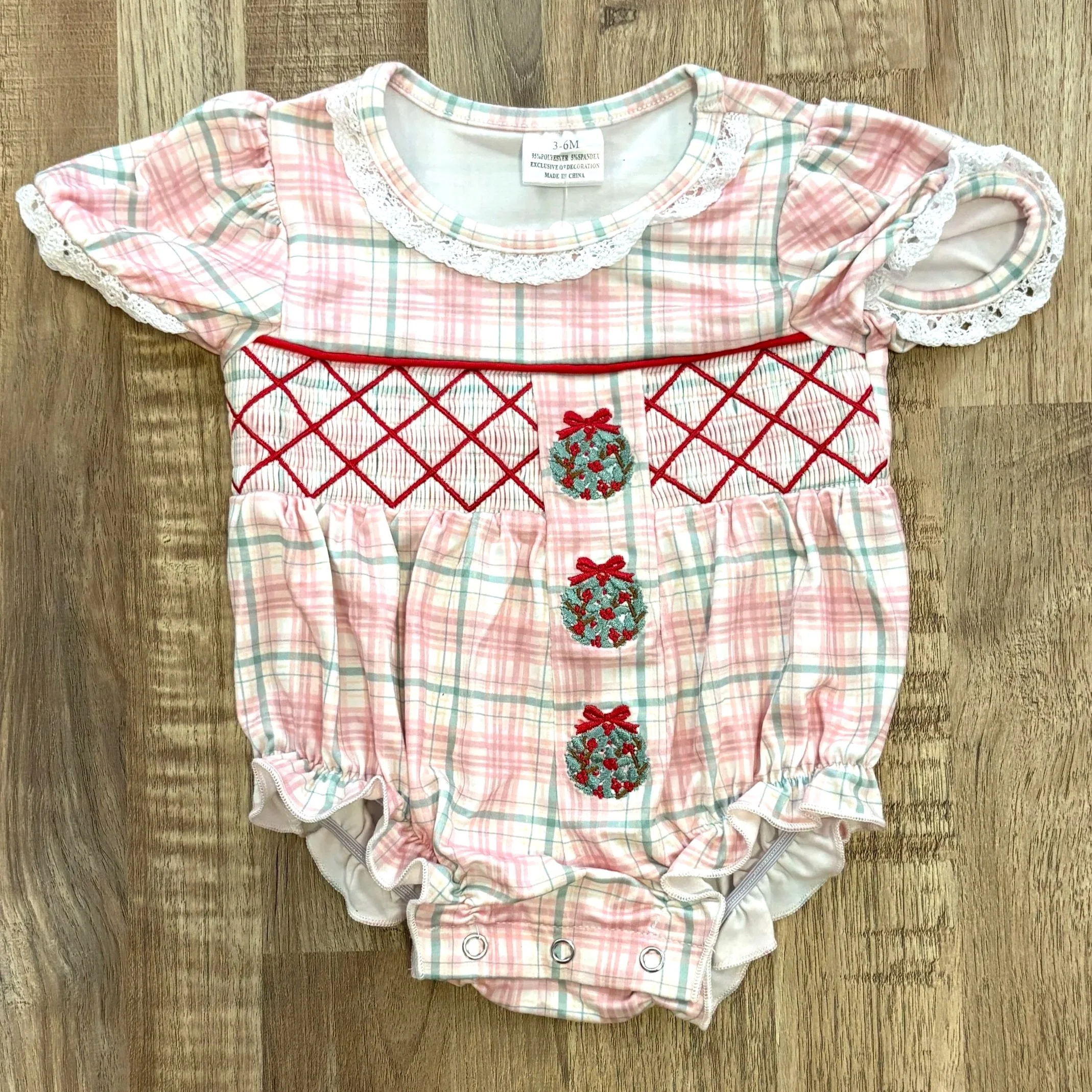Ornament Smocked Bubble