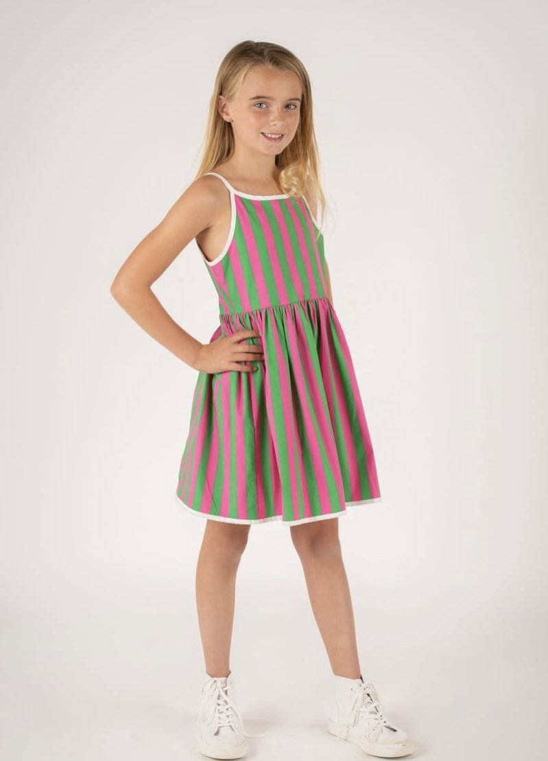Watermelon Stripe Dress