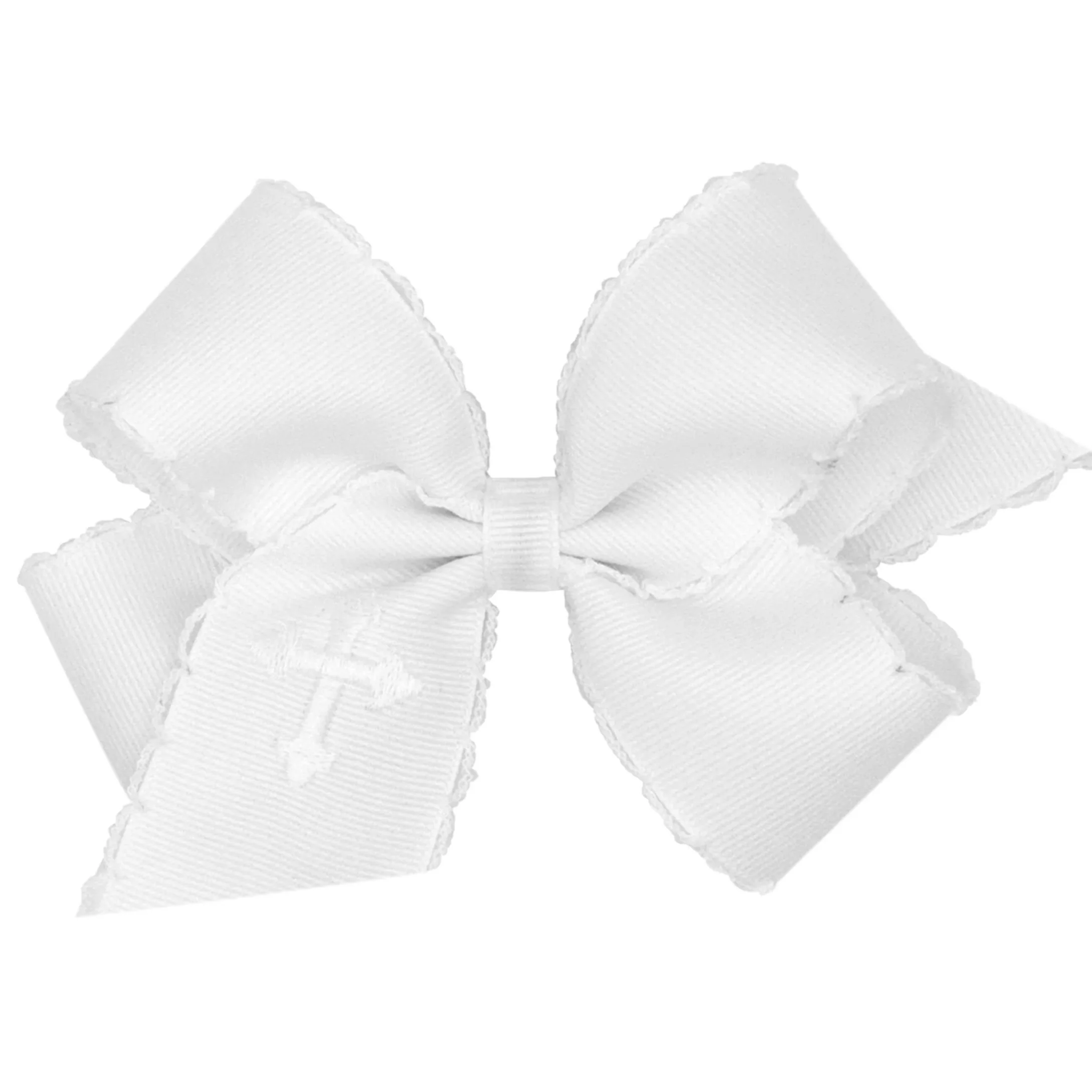 White Bow with Cross