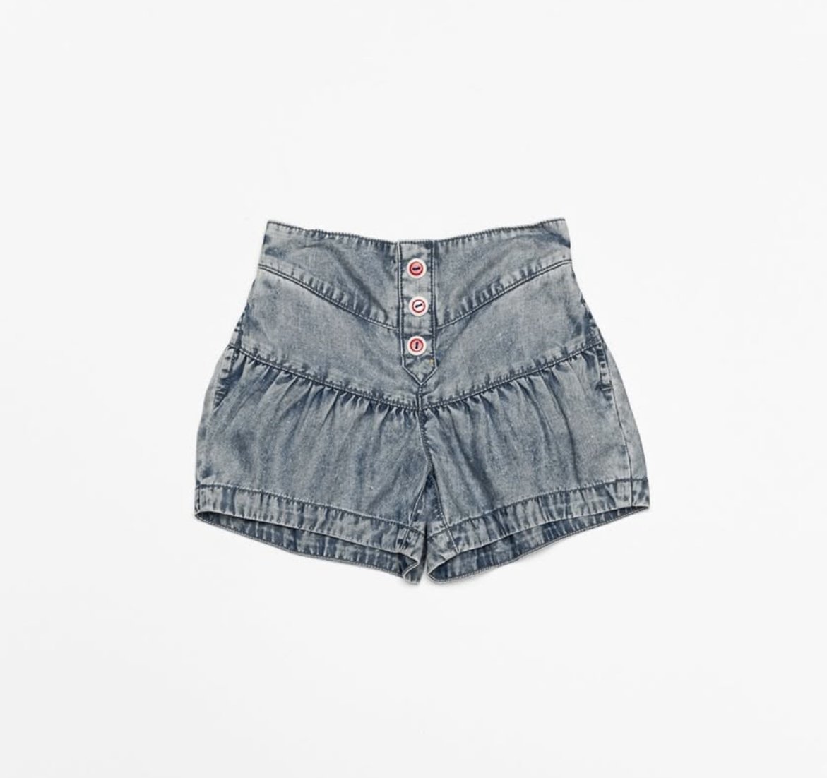 Chambray Shorts