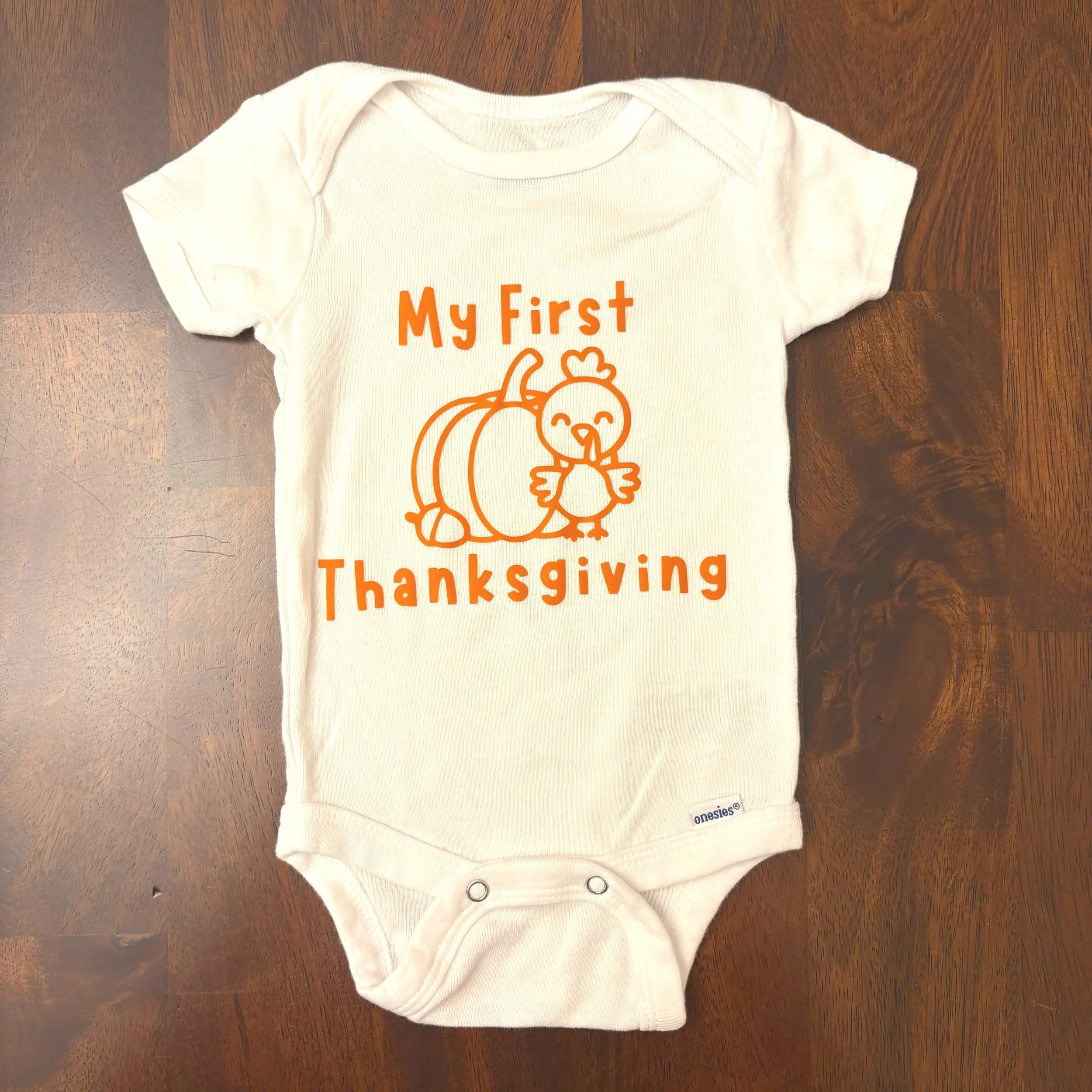First Thanksgiving Onesie