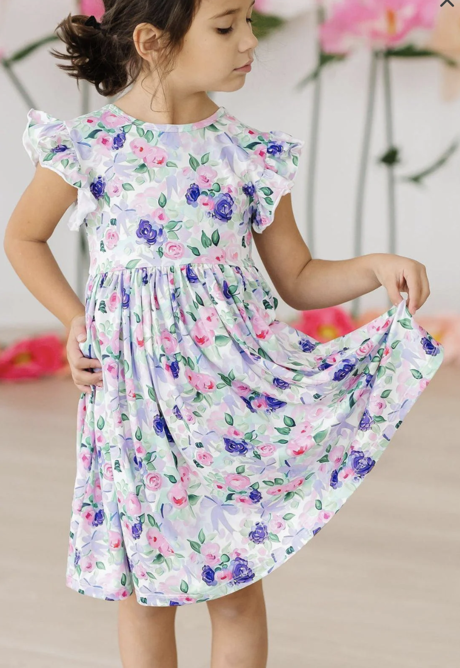 Lavender Rose Dress