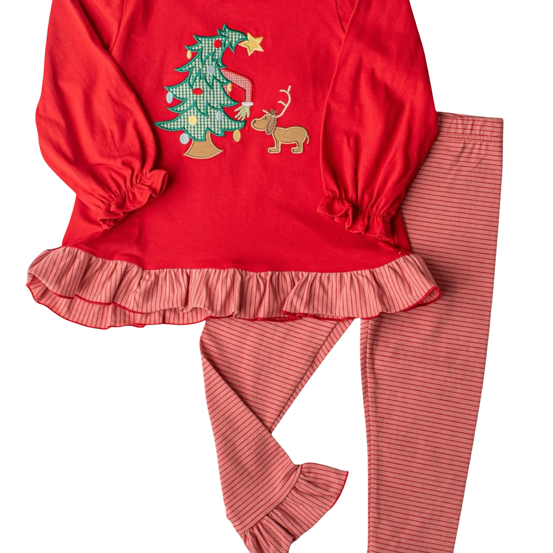Grinch Ruffle Set