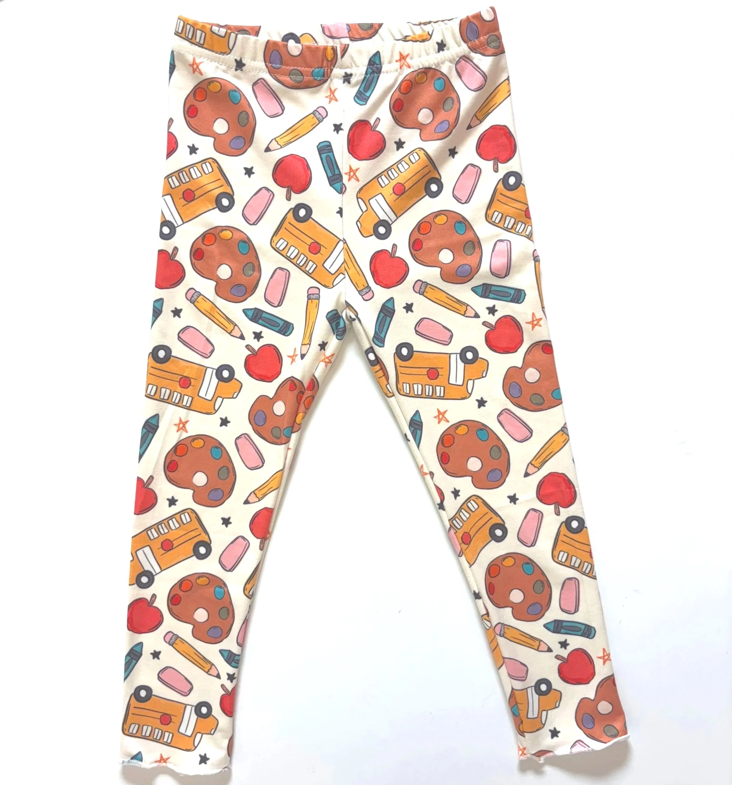 School Bus Leggings