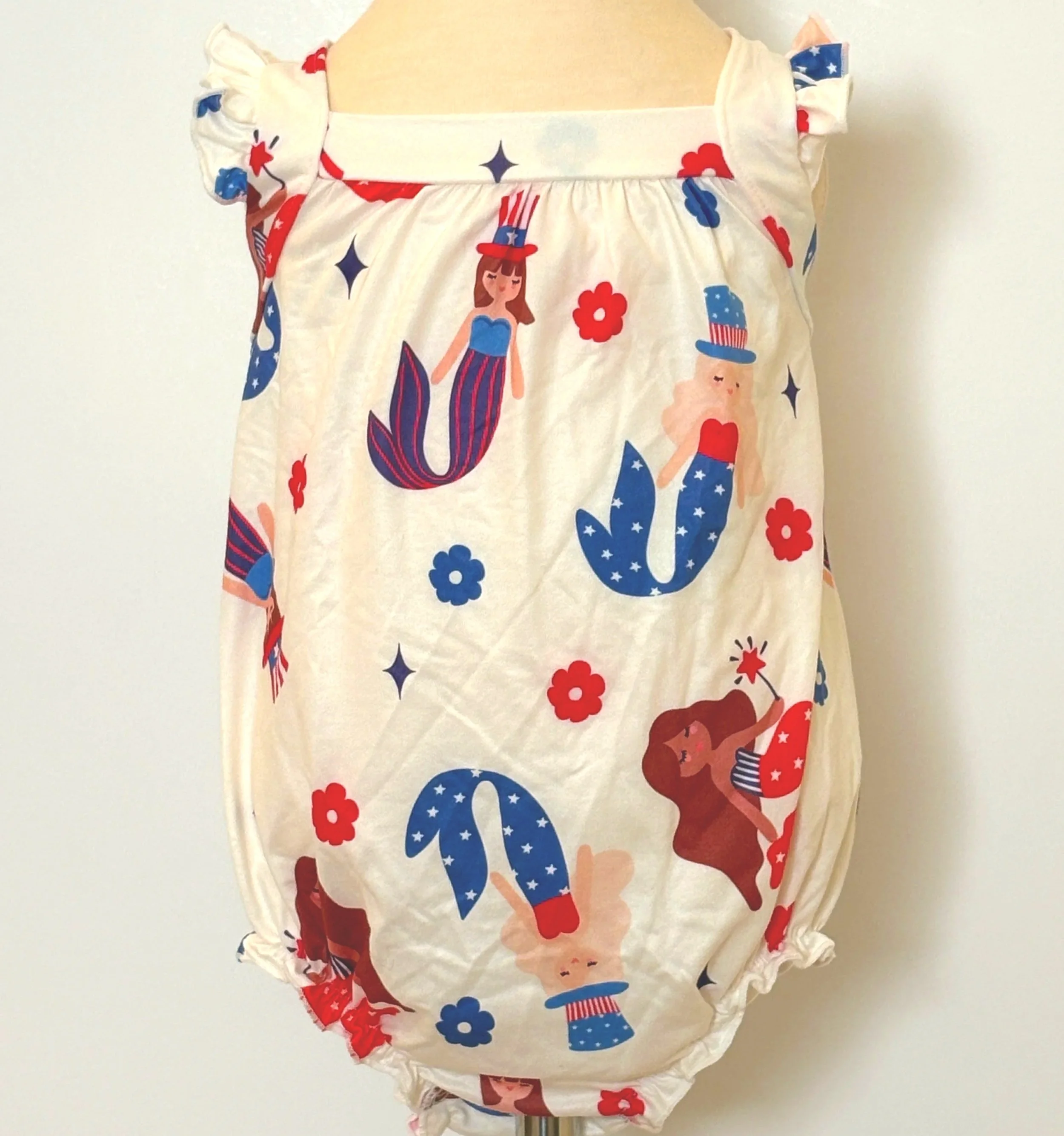 Patriotic Mermaid Bubble