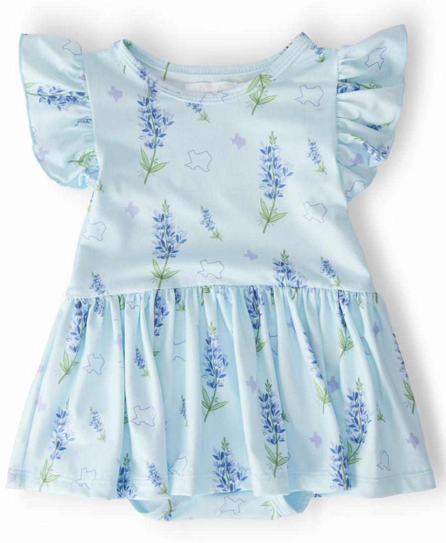 Texas Bluebonnets Onesie
