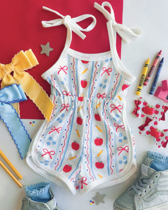 Back to School Romper